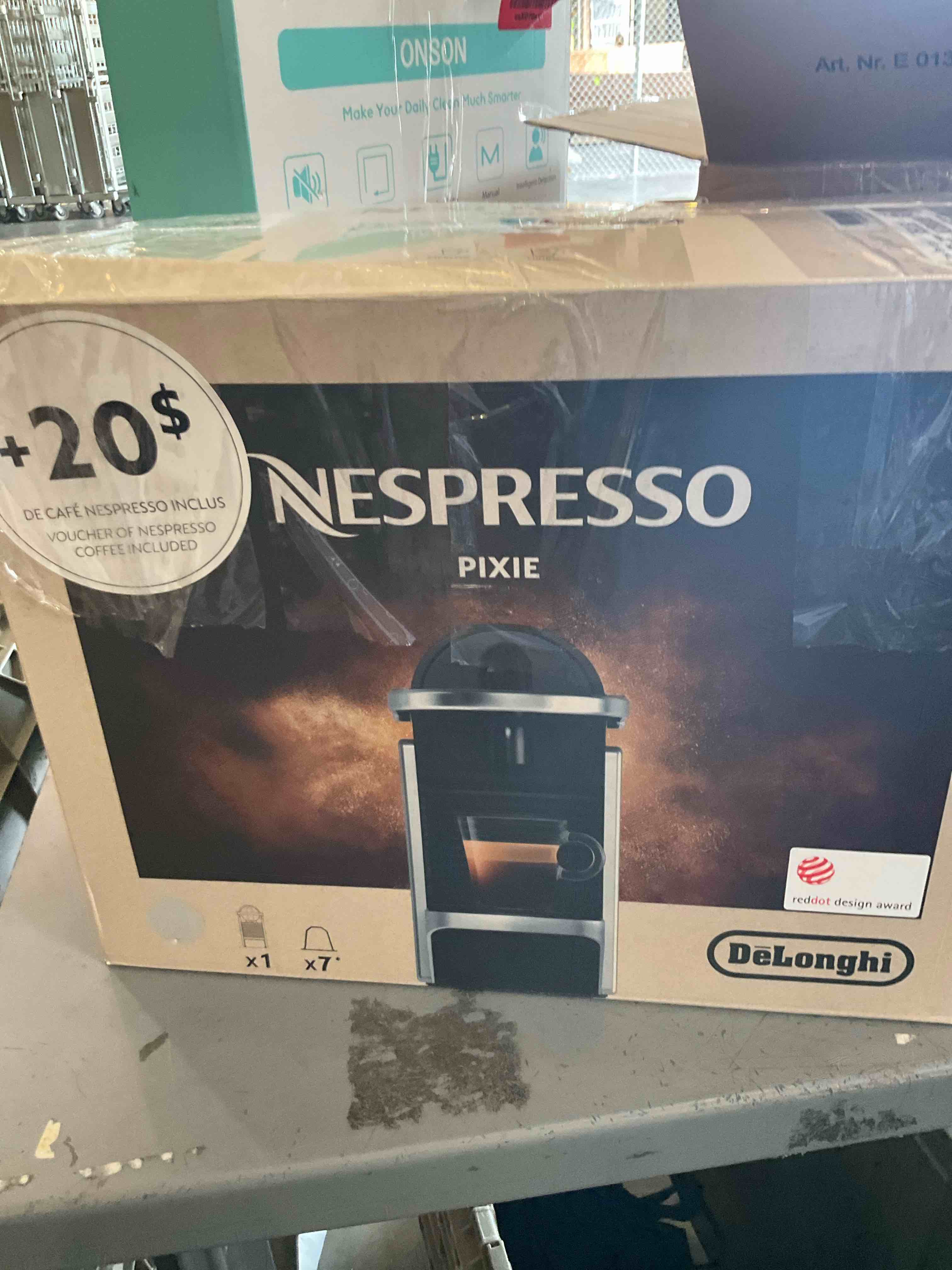 Nespresso Pixie coffee machine 