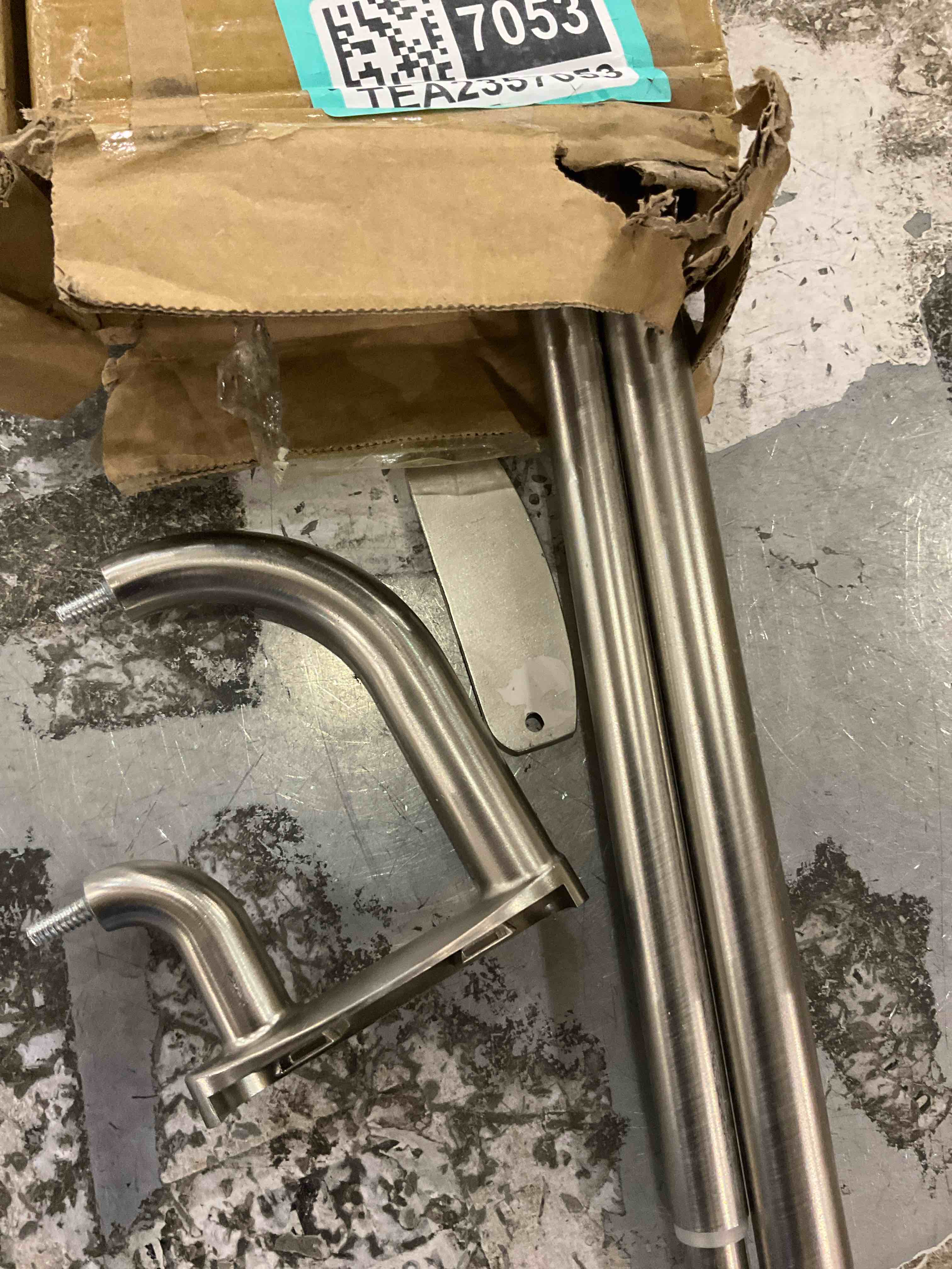 Double Curtain Rods Matte Brushed Grey,Room Darkening Drapery Rod 2848