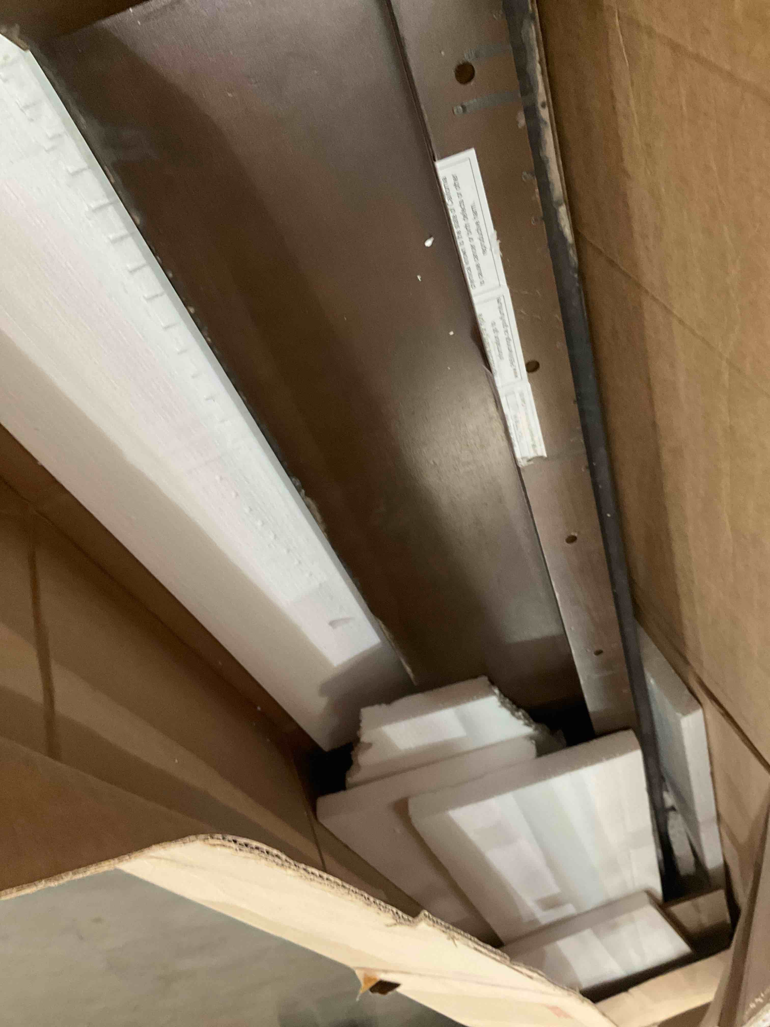 upholster bed frame side support part, incomplete 