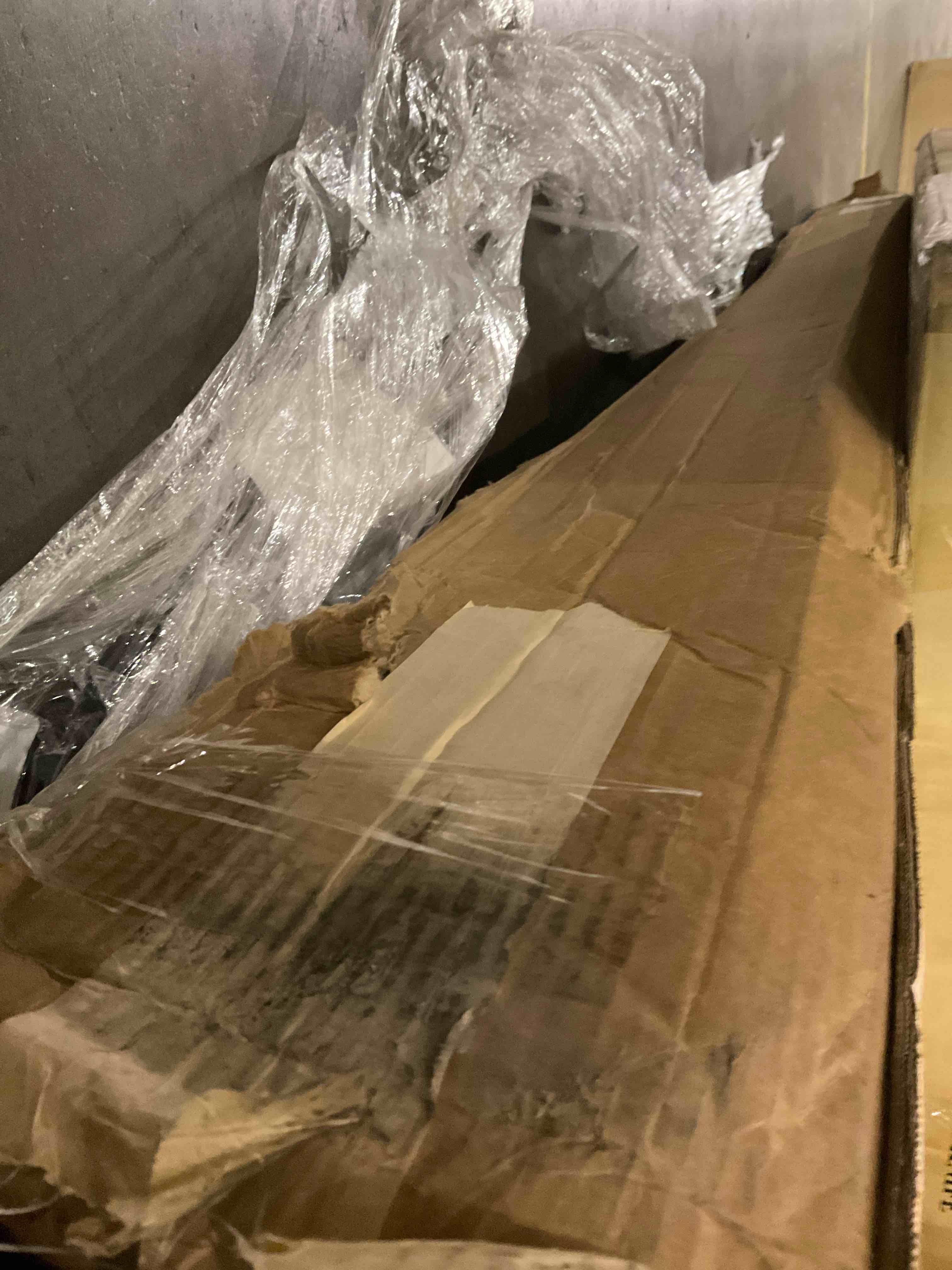 Upholstered bed frame parts
