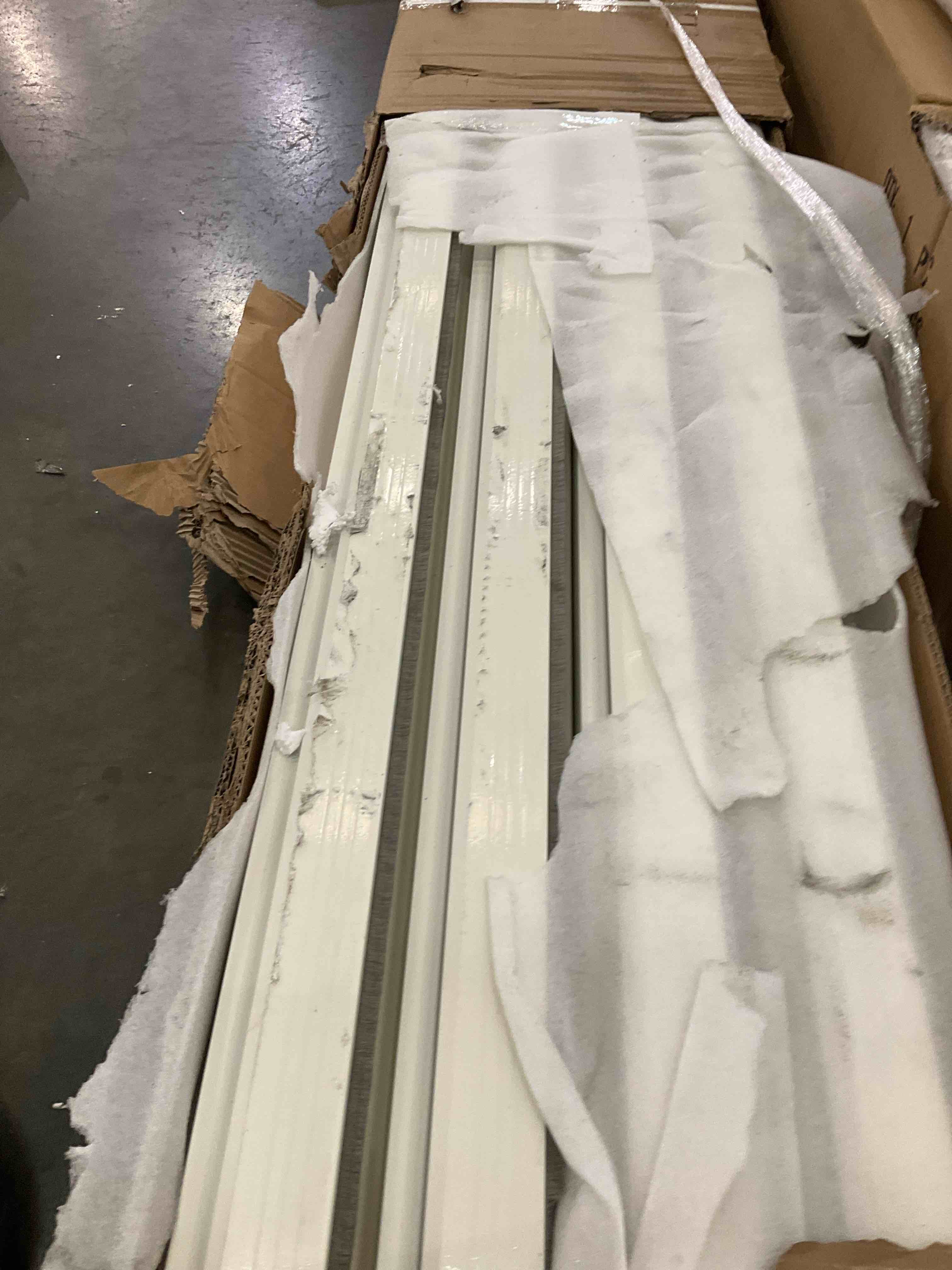 Aluminum Louvered Pergola, Outdoor Pergola, incomplete only box shown included 
