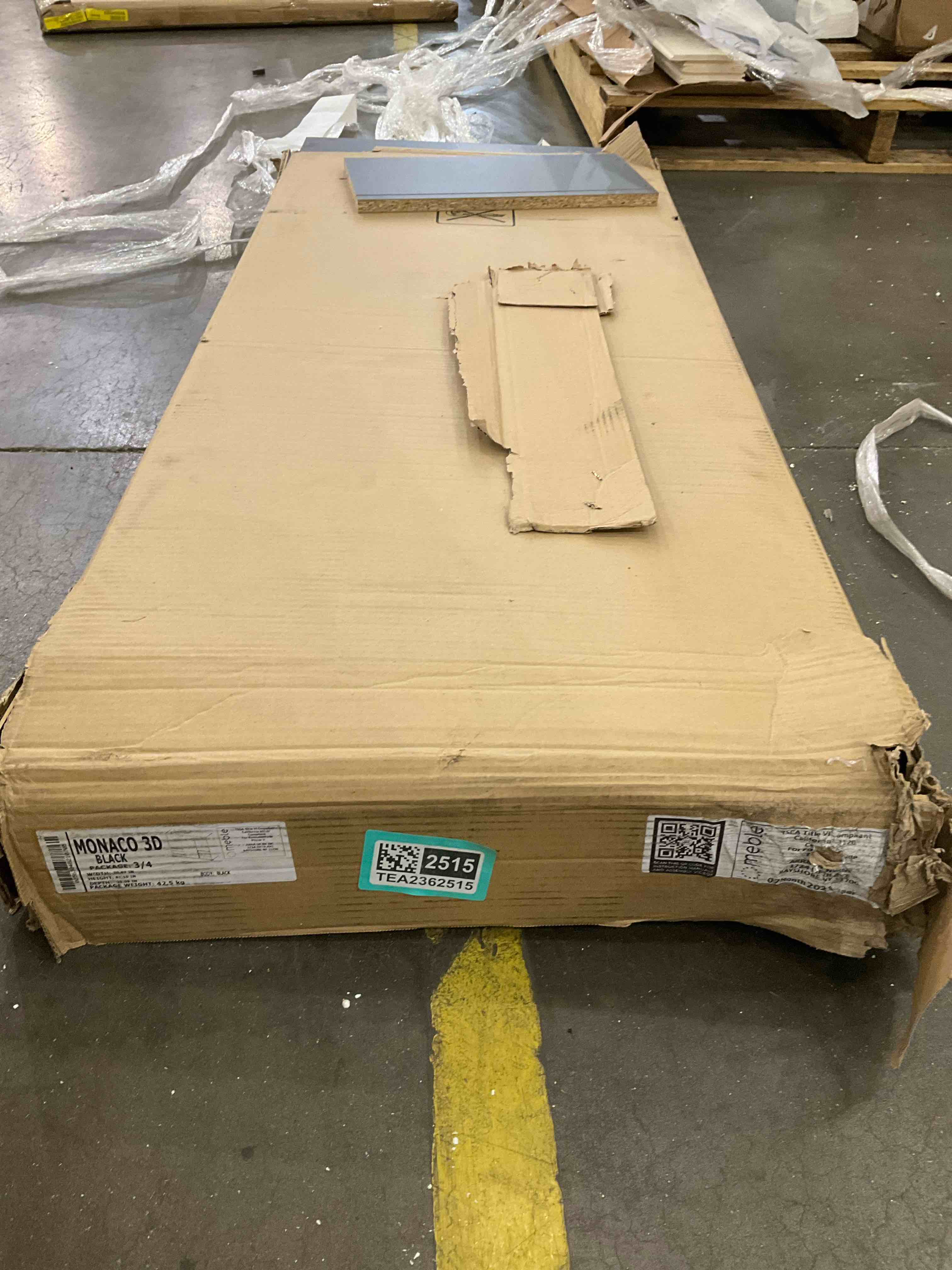 black cabinet box 3 of 4 incomplete 