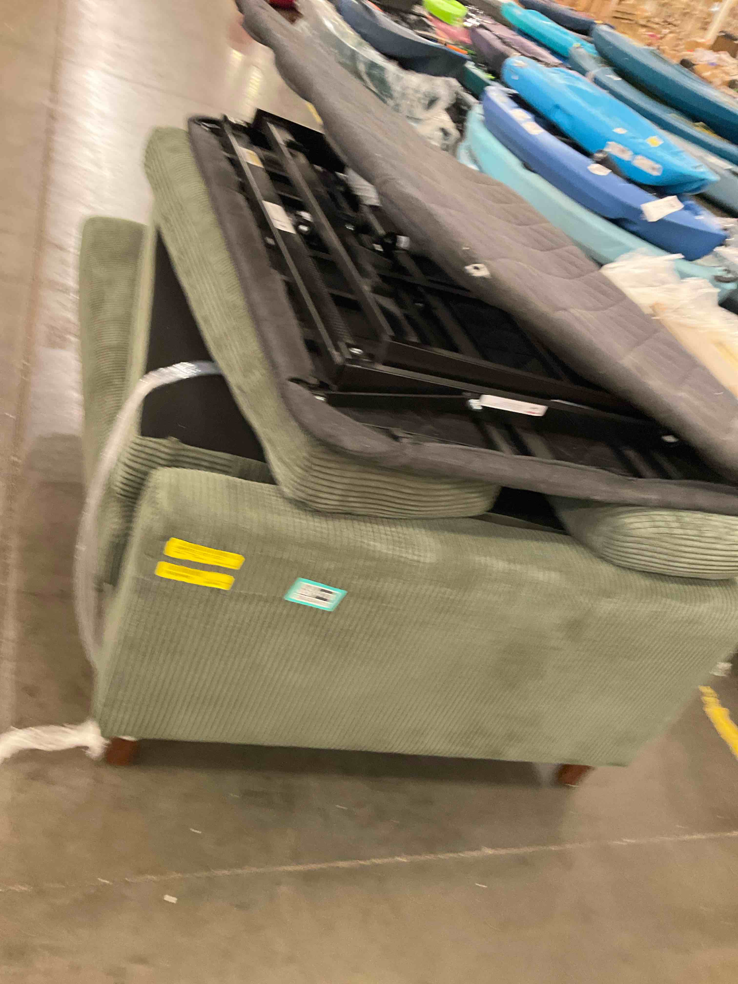 sleeper sofa sectional incomplete 