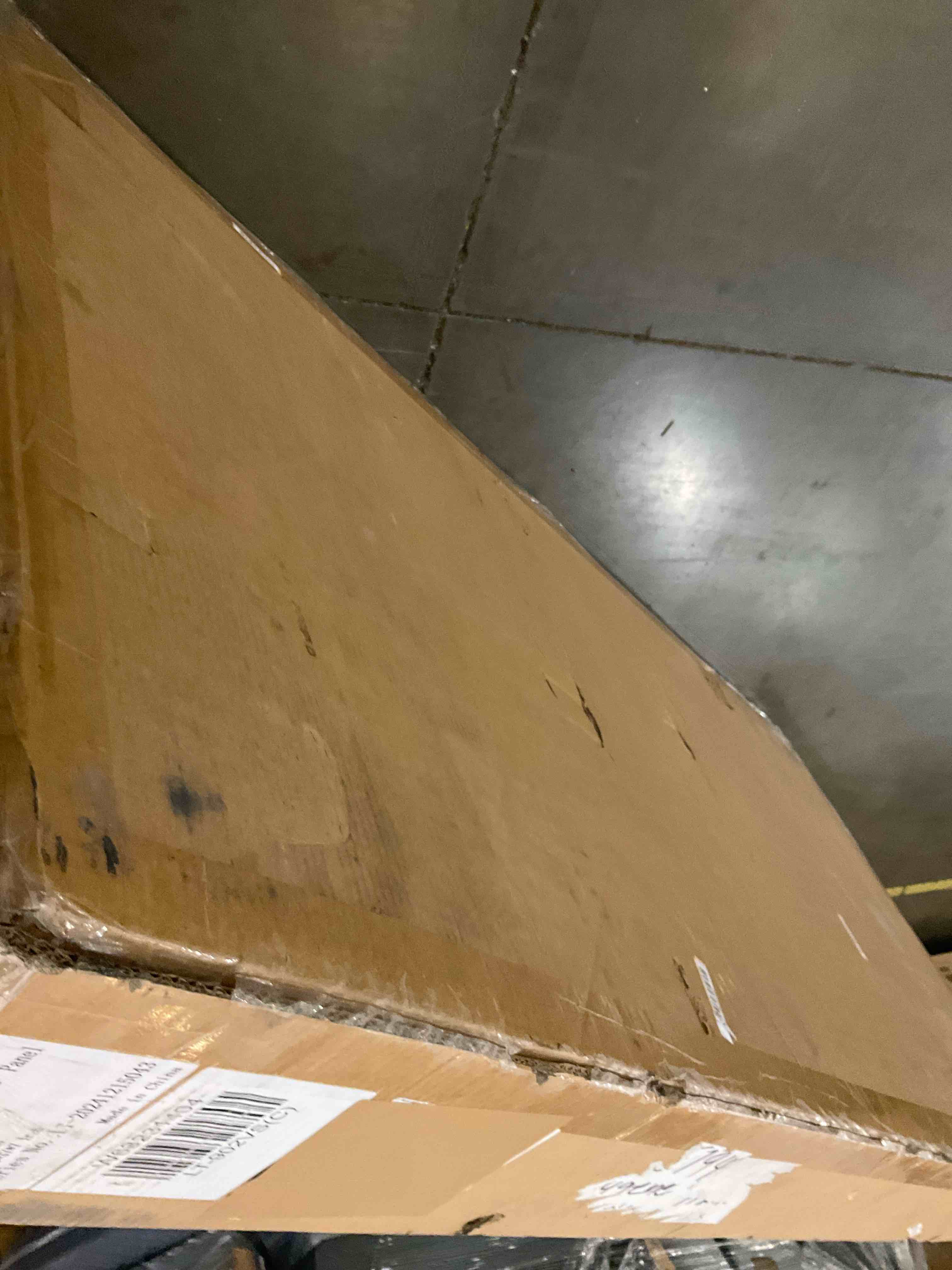 far infrared sauna room, incomplete, carton c, left and right panel 