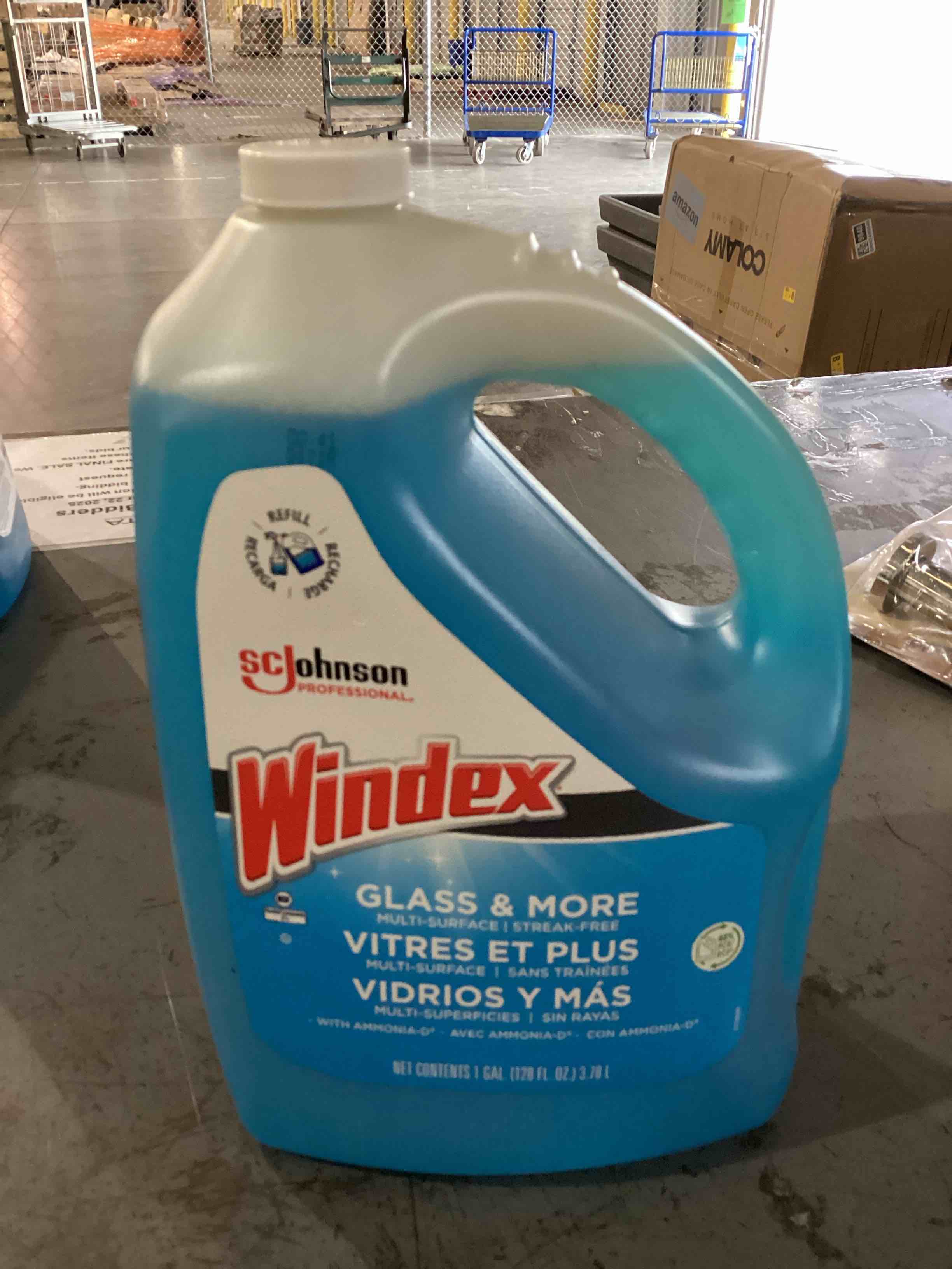 Condition photo showing New/Like New for SC Johnson SJN682252EA 1 gal Windex Powerized Glass Cleaner