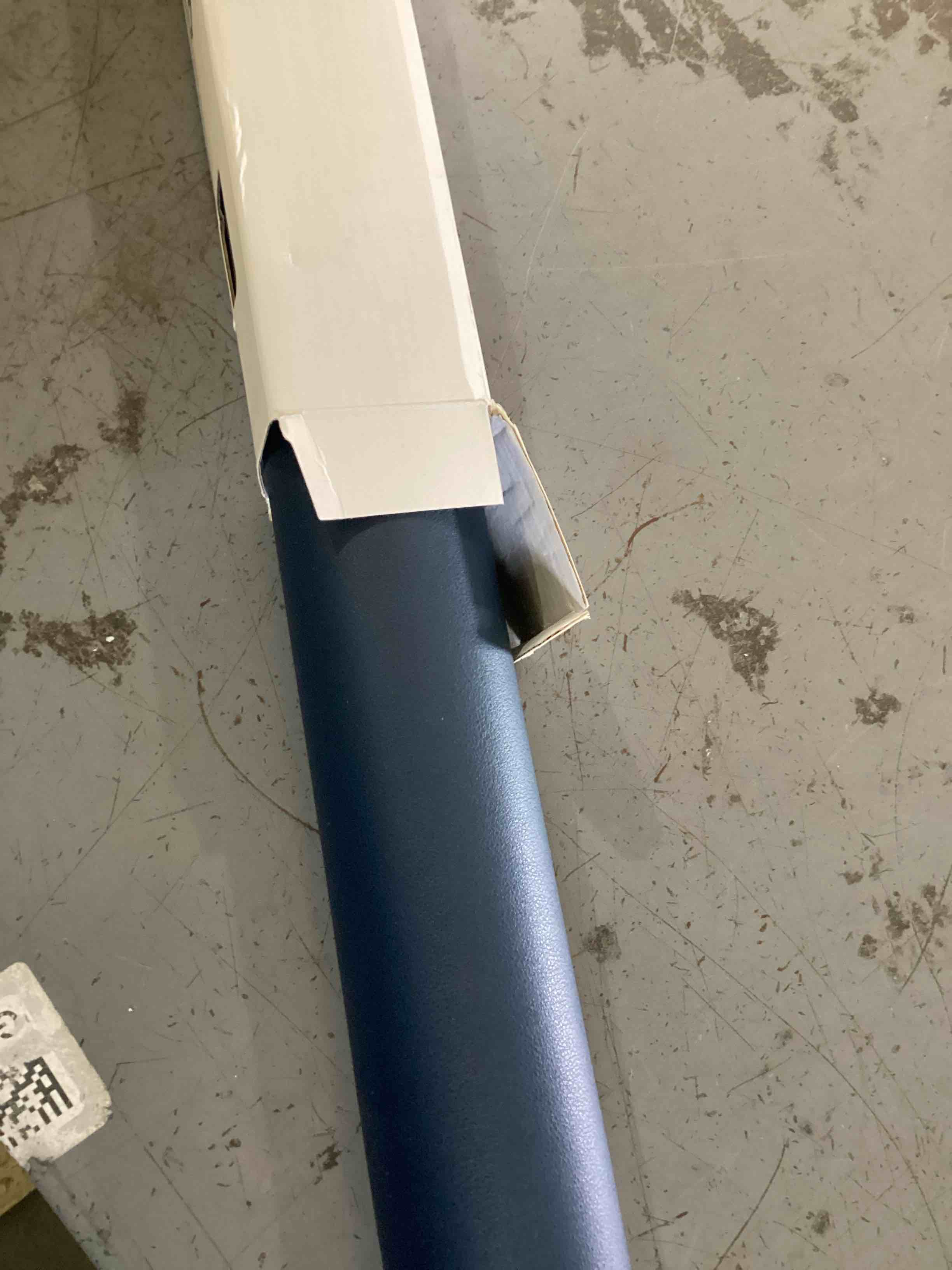 Condition photo showing Good Condition for Leather Desk Pad Protector - 48 x 24" Computer Mat, Large Mouse Pad, Non-Slip, Waterproof PU Leather Blotter, Desk Cover for Office and Home (Midnight Blue) 48" x 24" Midnight Blue