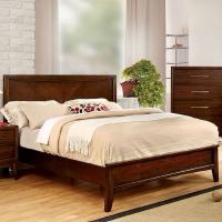 ((incomplete))Snyder Collection CM7792CK-BED California King Size Bed with Panel Headboard  Low Profile Footboard  Solid Wood and Wood Veneers Construction in