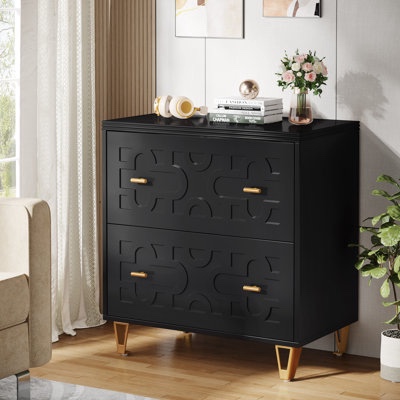 2-Drawer Lateral File Cabinet, Modern Filing Cabinet