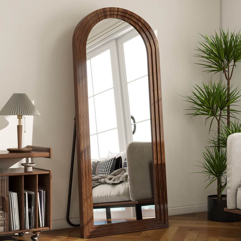 ( Damaged ) Dala Solid Wood Arch Mirror
