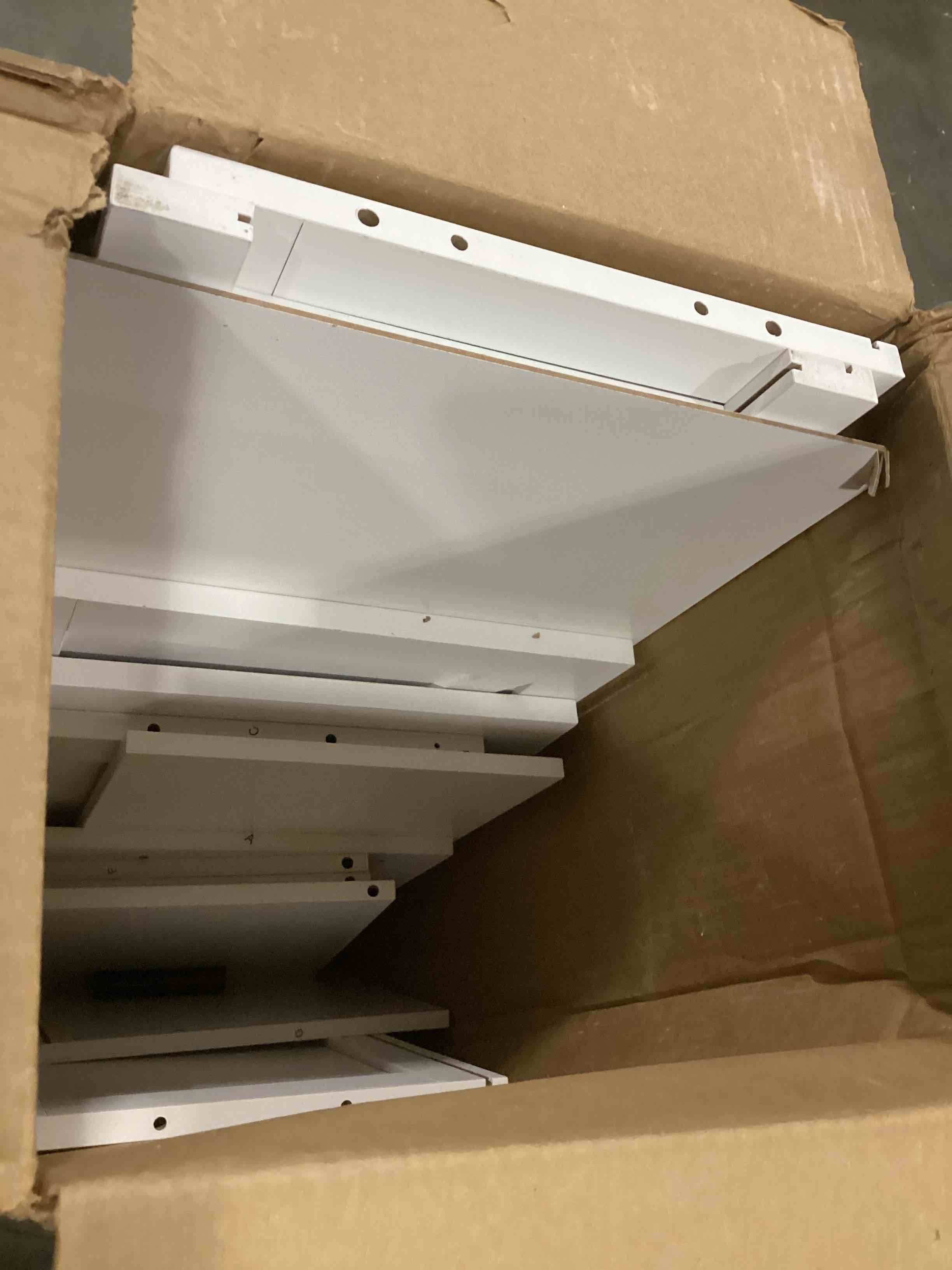 67.1" Tall Bathroom Cabinet, Storage Cabinet with 6 Shelves & Drawer, Bathroom Storage Cabinet with Adjustable Shelves, Tall Cabinet for Bathroom,Living Room, Kitchen, White