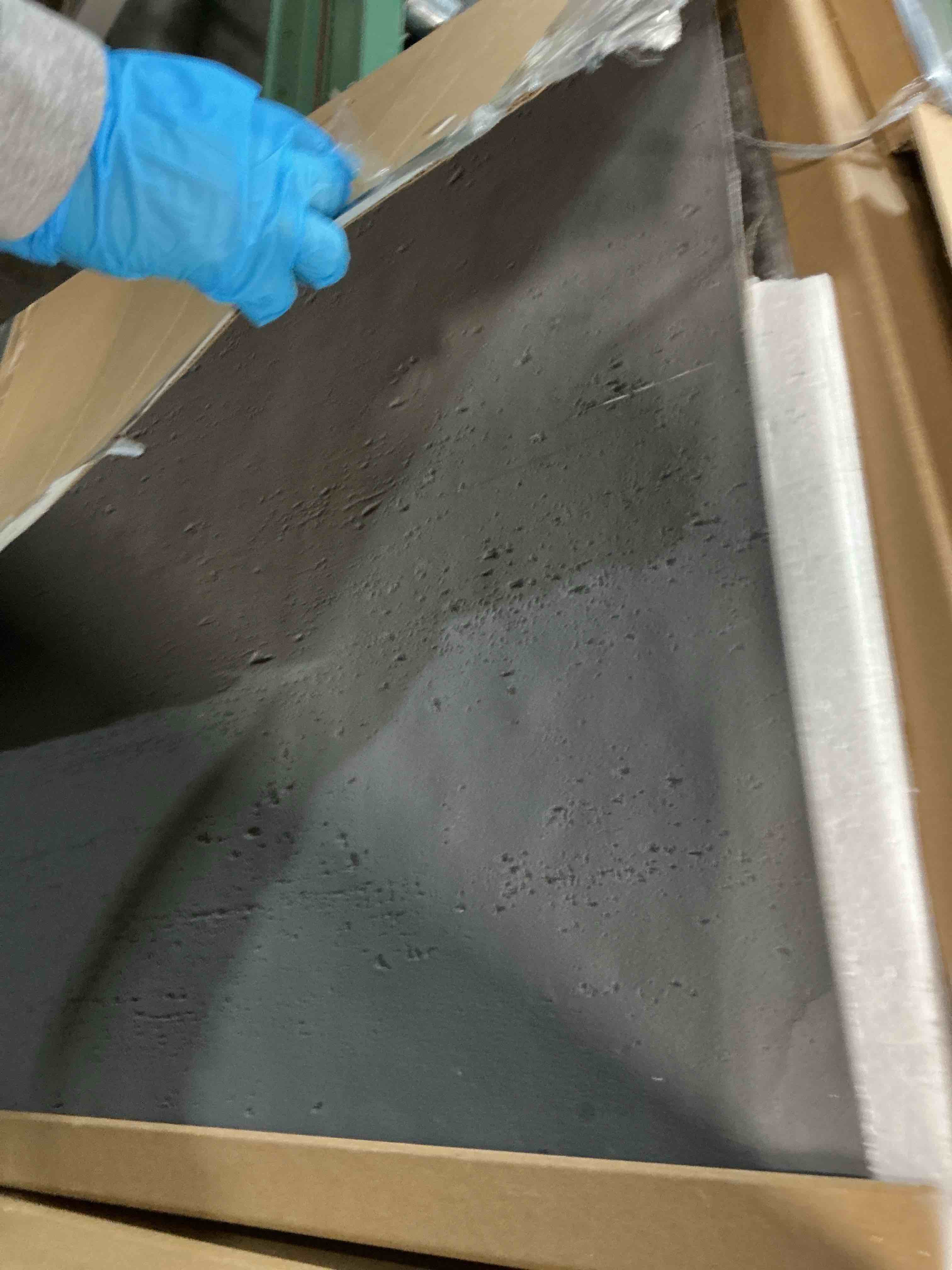 Condition photo showing Good Condition for KASARO 3D Faux Stone Wall Panels, 4 PCS MCM Flexible Wainscoting Panels for Exterior/Interior Decor, Modified Clay Material, Accent for Home, Art, Commercial, Cement Grey, 47.2 × 23.6 inch