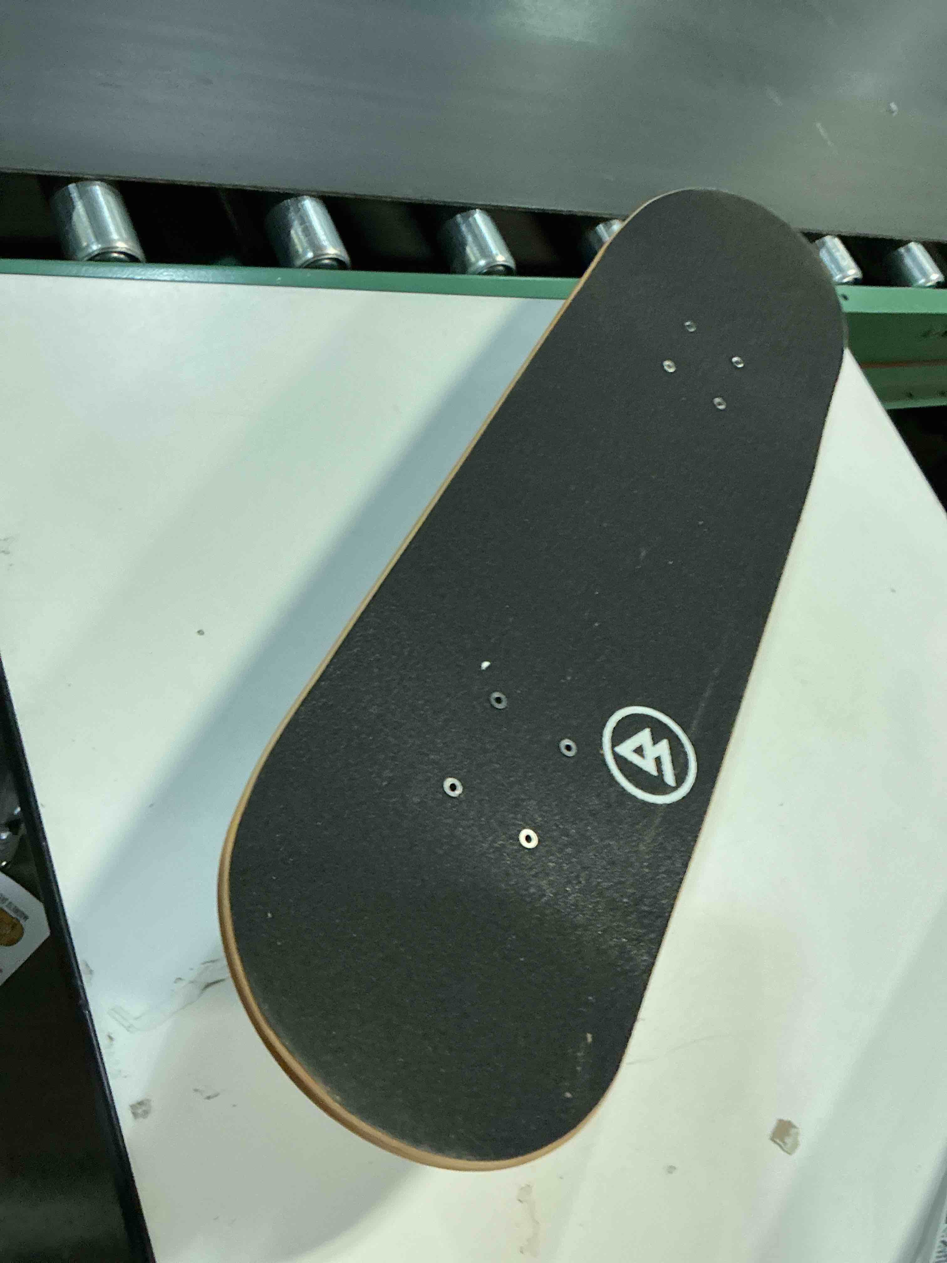 Condition photo showing As Is for Magneto Complete Cruiser Starter Skateboard Checkered