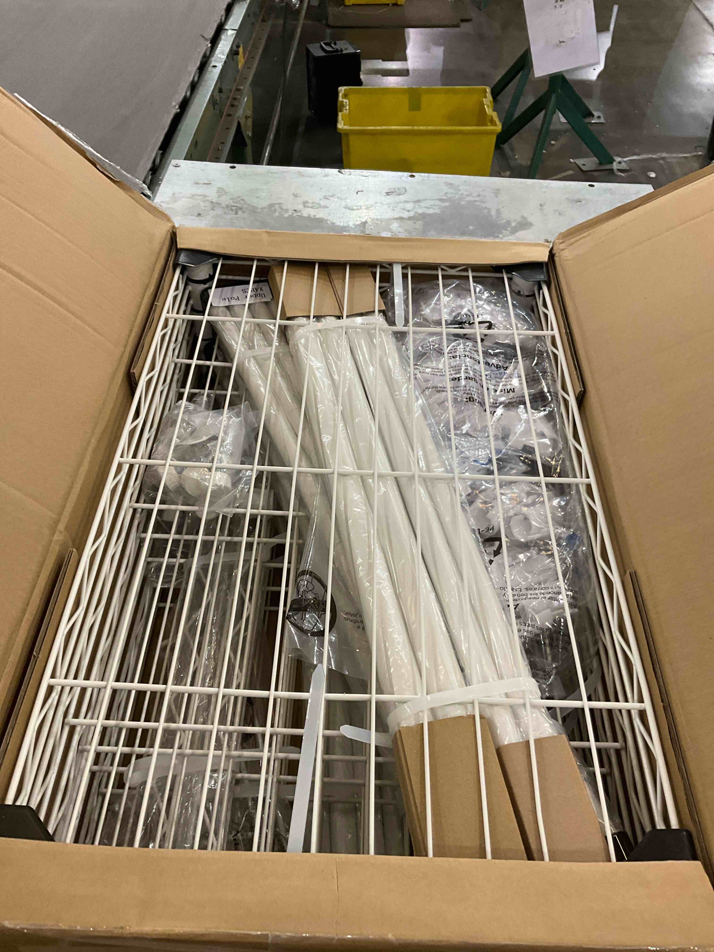 Ulif E1 Heavy Duty Closet Garment Rack, 6 Tiers Adjustable Metal Freestanding Expandable Clothing Storage with 4 Hanger Rods, Easy to Assemble Wardrobe, 71.2" H x (69.6" - 86.6") L x 14" D, White