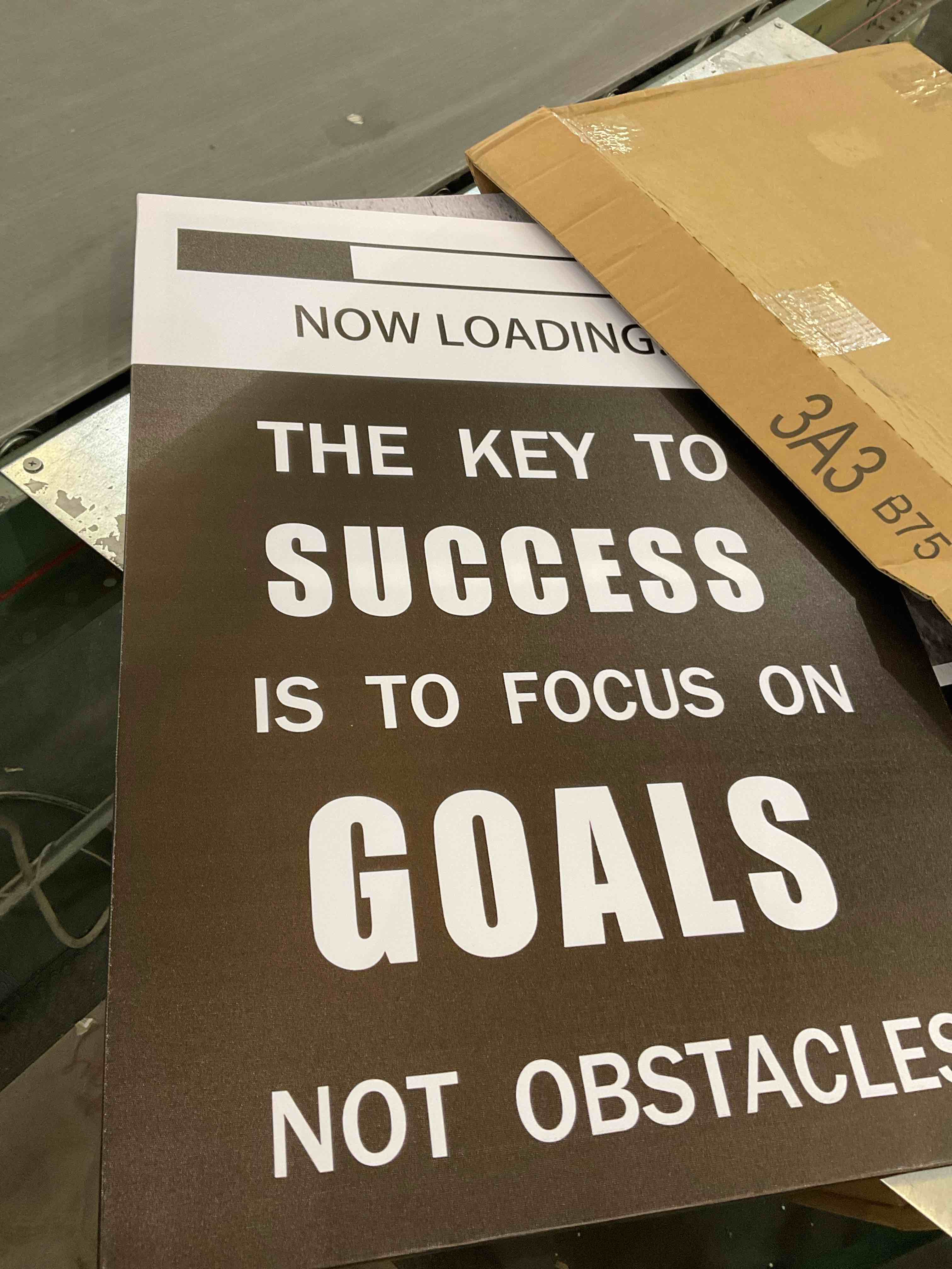 QYHART Motivational Poster Inspirational Success Canvas Art Paintings 3 Pieces Picture Artwork Living Room Prints Wall Decor Decoration Wooden Framed Ready to Hang [60''Wx 28''H] 28.00" x 60.00" A-Successful