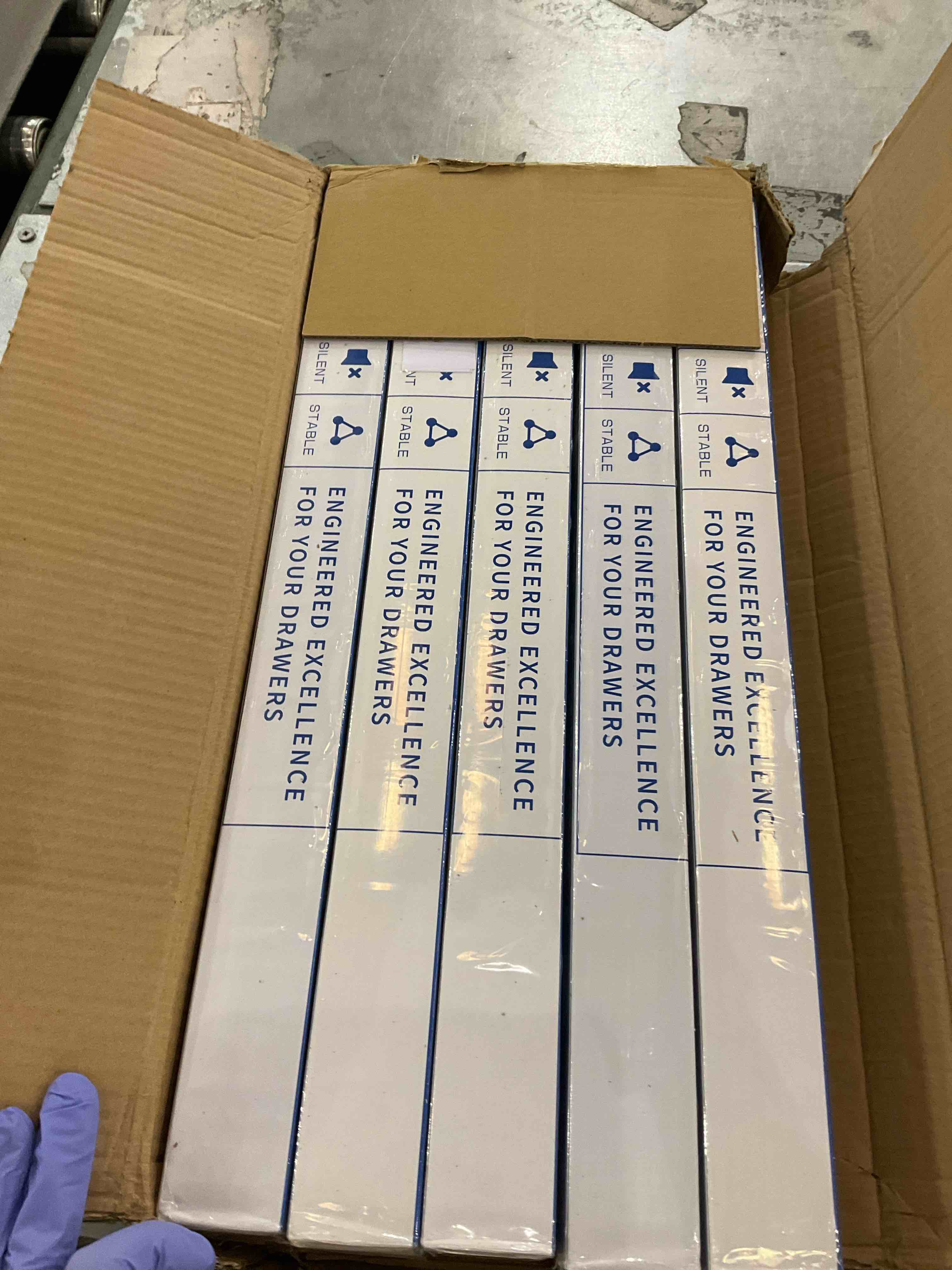 LONTAN 10 Pairs Soft Close Drawer Slides 20in SL4502S3-20 Ball Bearing and Full Extension Dresser Drawer Slides 100lb Capacity Heavy Duty Drawer Slides for Cabinet