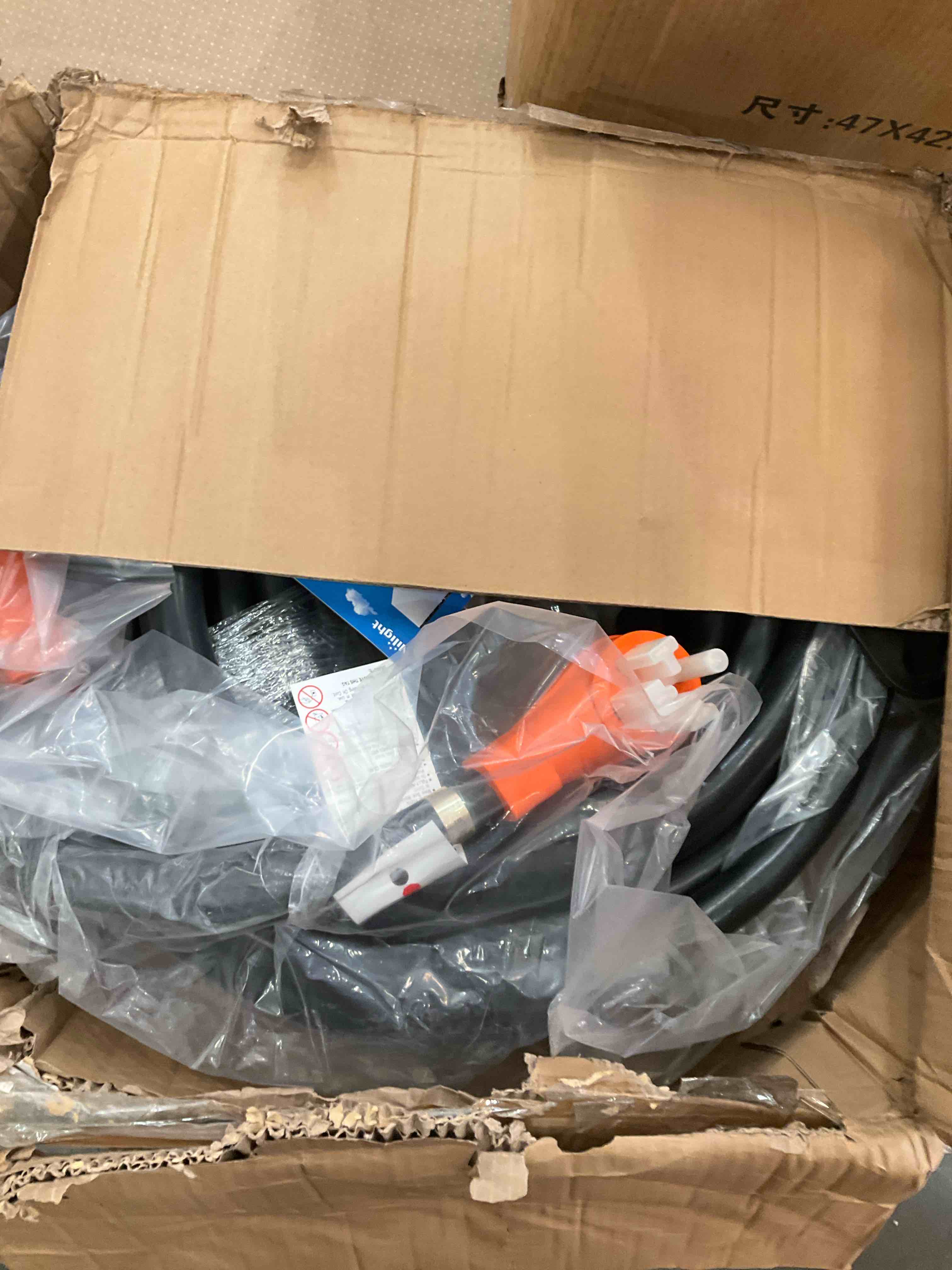 Nilight 50 Amp100FT RV EV Extension Cord 250V Heavy Duty 6/3+8/1 Gauge Pure Copper STW Wire UL ETL Listed 4 Prong 14-50P 14-50R 50F/50M Cable Suit for EV Charging RV Trailer Campers, 2 Years Warranty