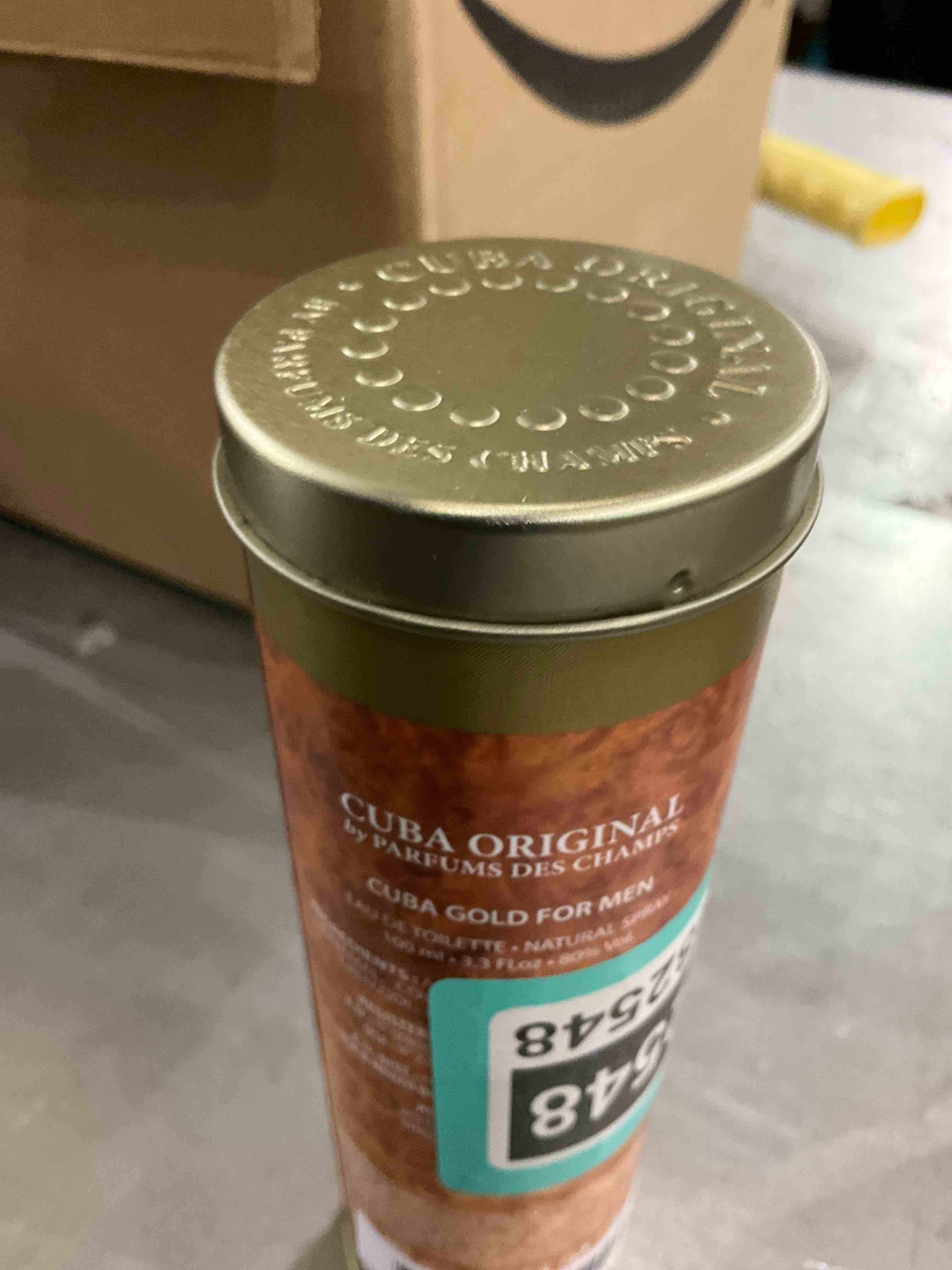 Cuba Gold Eau De Toilette Spray for Men 3.4 Ounce