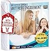 Utopia Bedding Waterproof Mattress Protector Full Size, Zippered Mattress Encasement Bed Bug and Dust Mite Proof, Absorbent Six-Sided Mattress Cover