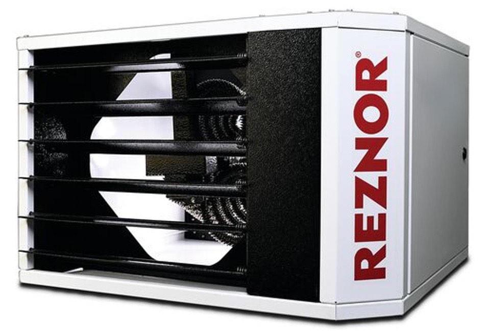 Reznor EUH-15 15kW / 51,182 BTU Commercial / Industrial Low-Static Axial Fan Electric Unit Heater - 2-Stage Heater - 208-240V - 3-Phase