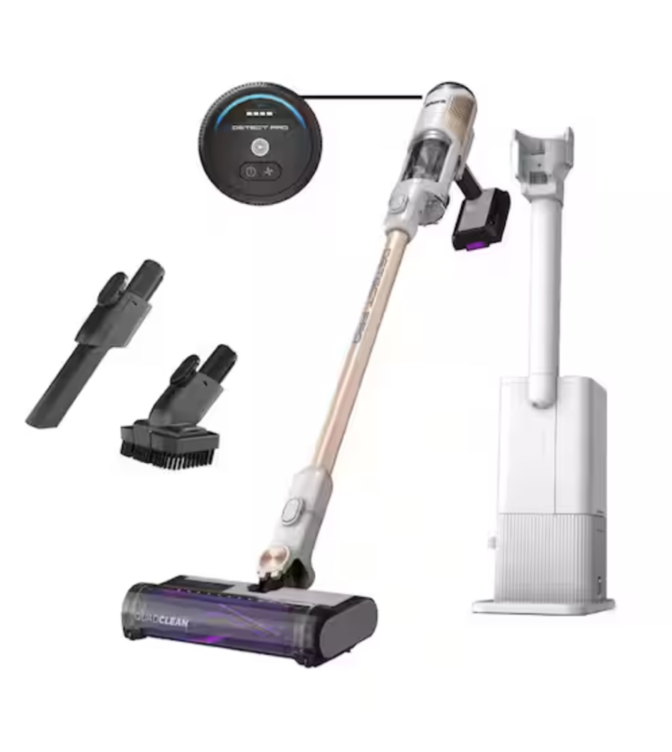 shark detect pro auto-empty bagless cordless hepa filter stick vacuum iw4624 new