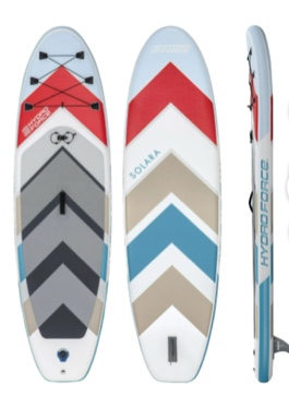 Hydro Force Solara Inflatable Stand-Up Paddleboard Set 10'