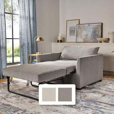 member's mark sinclair twin sleeper accent chair