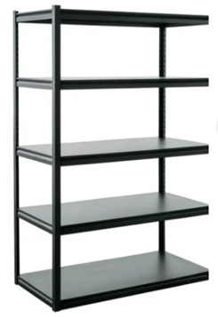 member's mark 5 tier storage shelf, 48" w x 24" d x 72" h