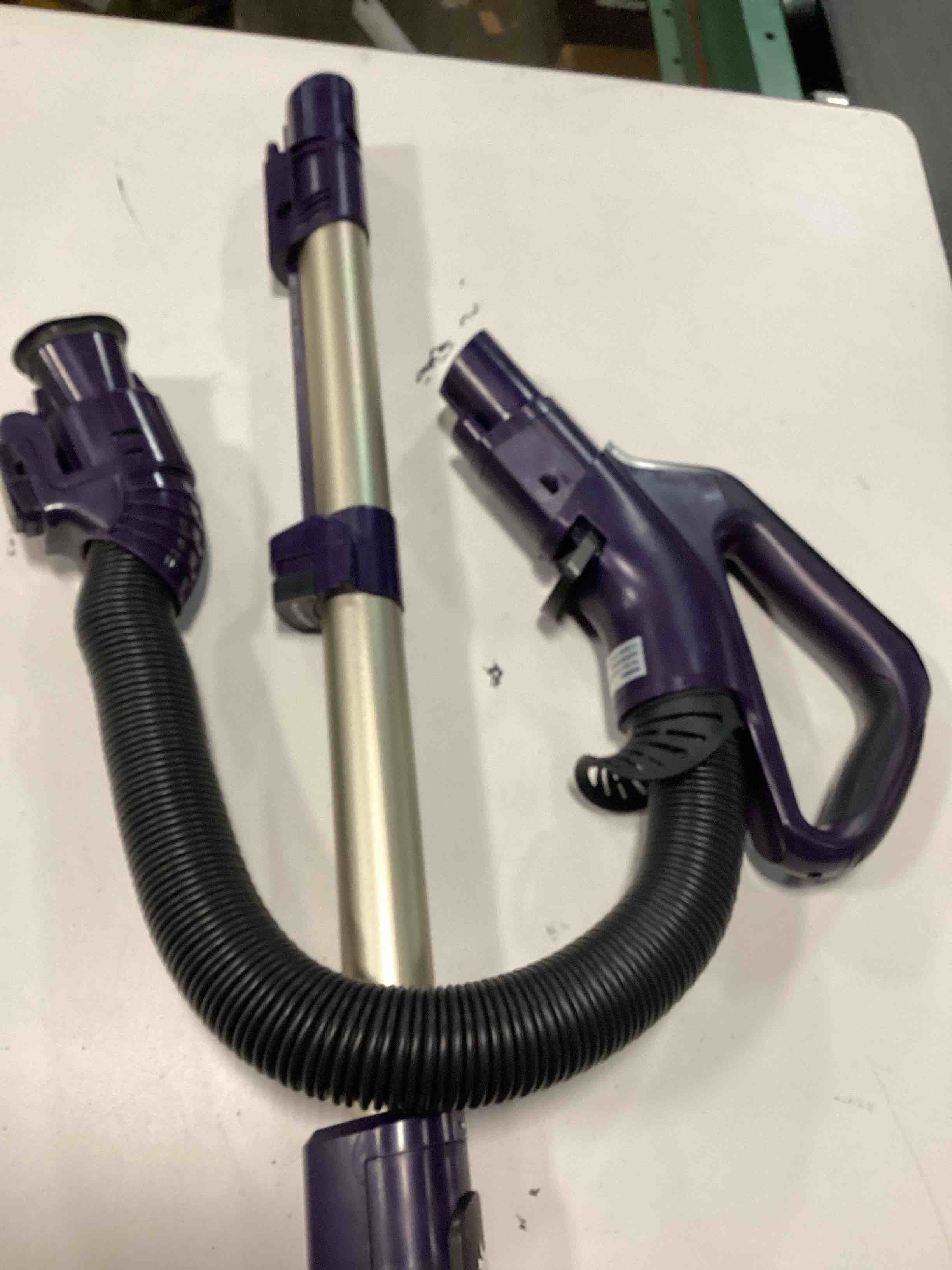 Condition photo showing As Is for Incomplete  Shark POWERDETECT Upright Vacuum Cleaner with HEPA Filter, Heavy Duty Vacuum with Powerful Suction for Pet Hair Pickup, DuoClean Technology, Powered Lift-Away, Ideal for Carpets & Hardfloors, AZ4002 PowerDetect w/ Odor Neutralizer