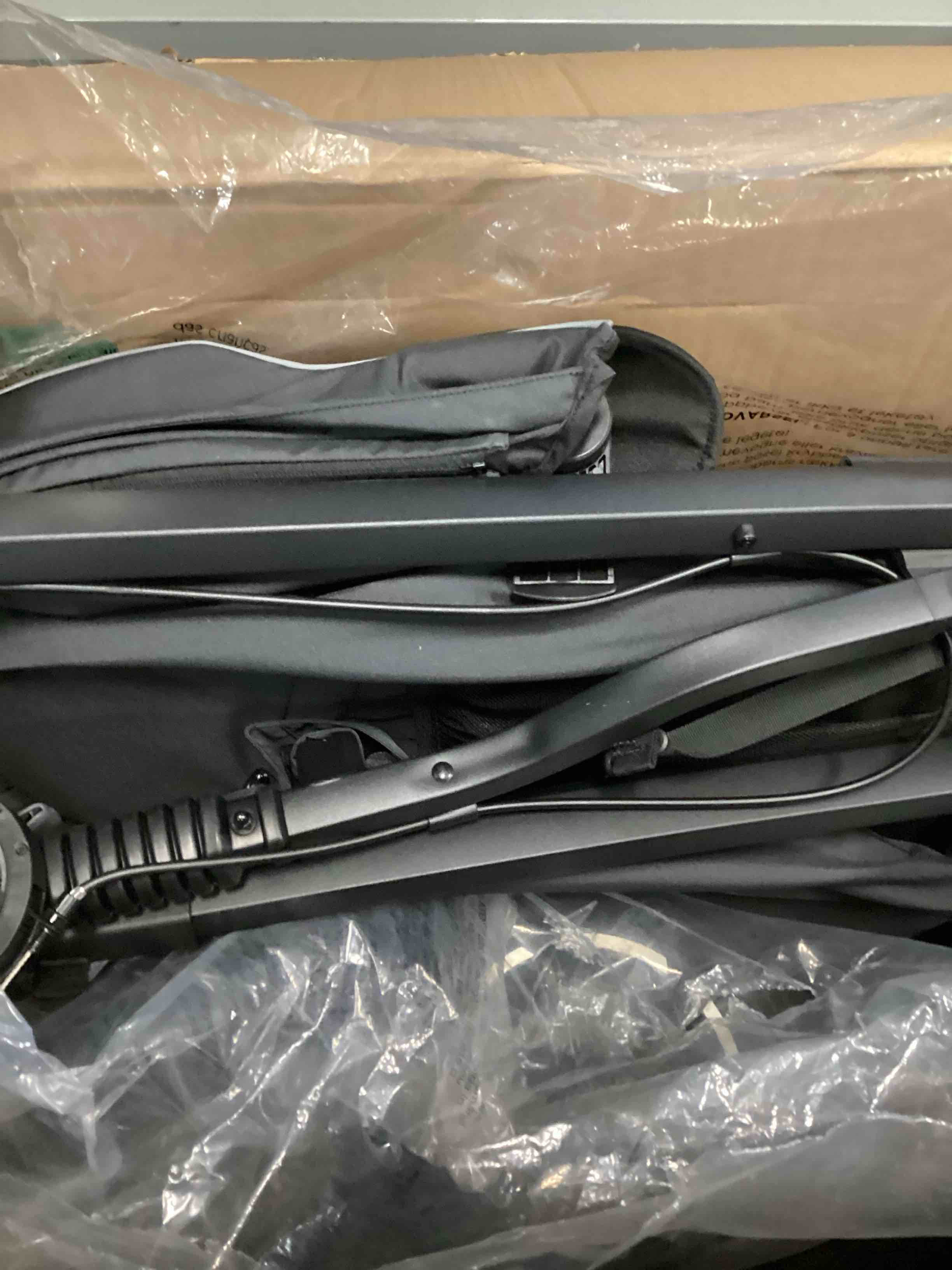 Condition photo showing Good Condition for Thule Urban Glide 3 Double Child All-Terrain Stroller, One-Handed fold with self Standing Design, Air-Filled Tires, Upright Seats with Adjustable Recline and Built-in Leg Rest Non Magnetic Buckle Double Black