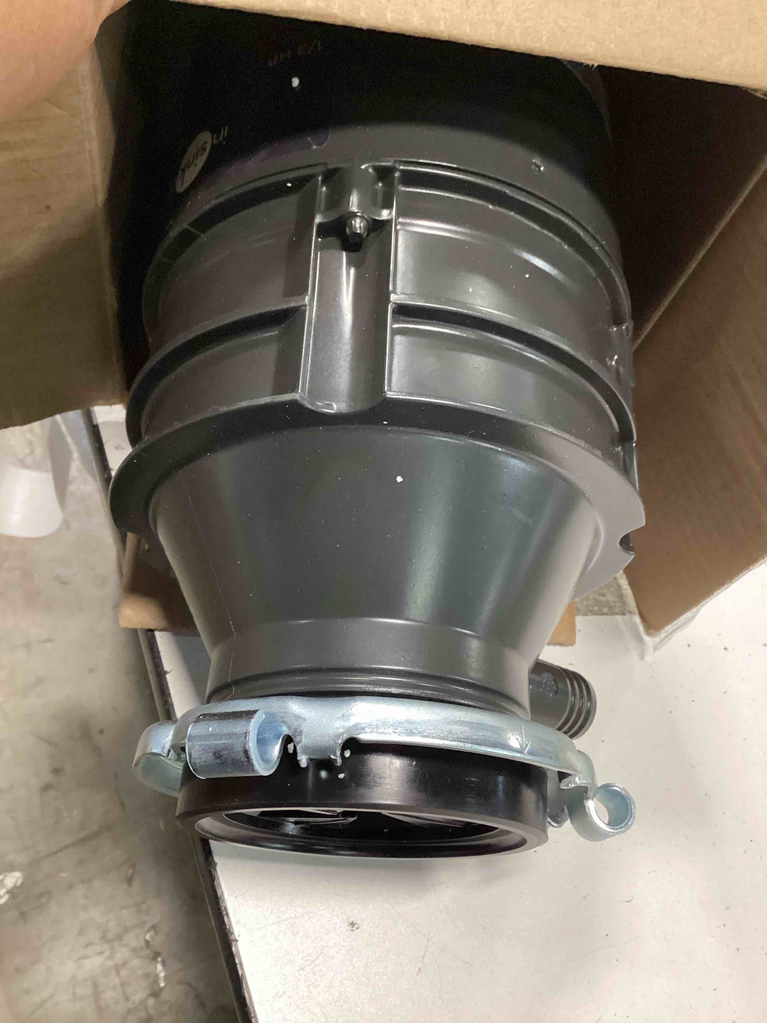 Condition photo showing As Is for NEW InSinkErator Badger 1XL Garbage Disposal 1/3 H