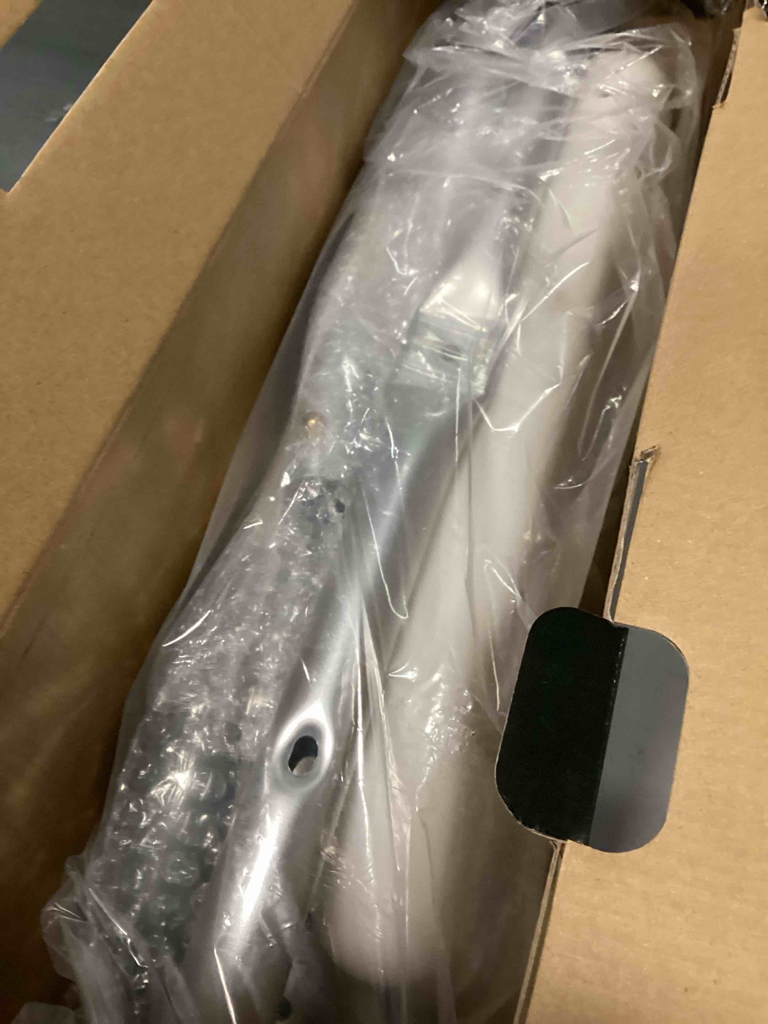 Condition photo showing Good Condition for Medline Shower Chair for Elderly, Seniors, Adults & Disabled - Heavy Duty Shower Seat with Padded Arms and Back for Inside Shower, Adjustable Height Bath Stool for Bathtub, 350 lb, Slip Resistant White