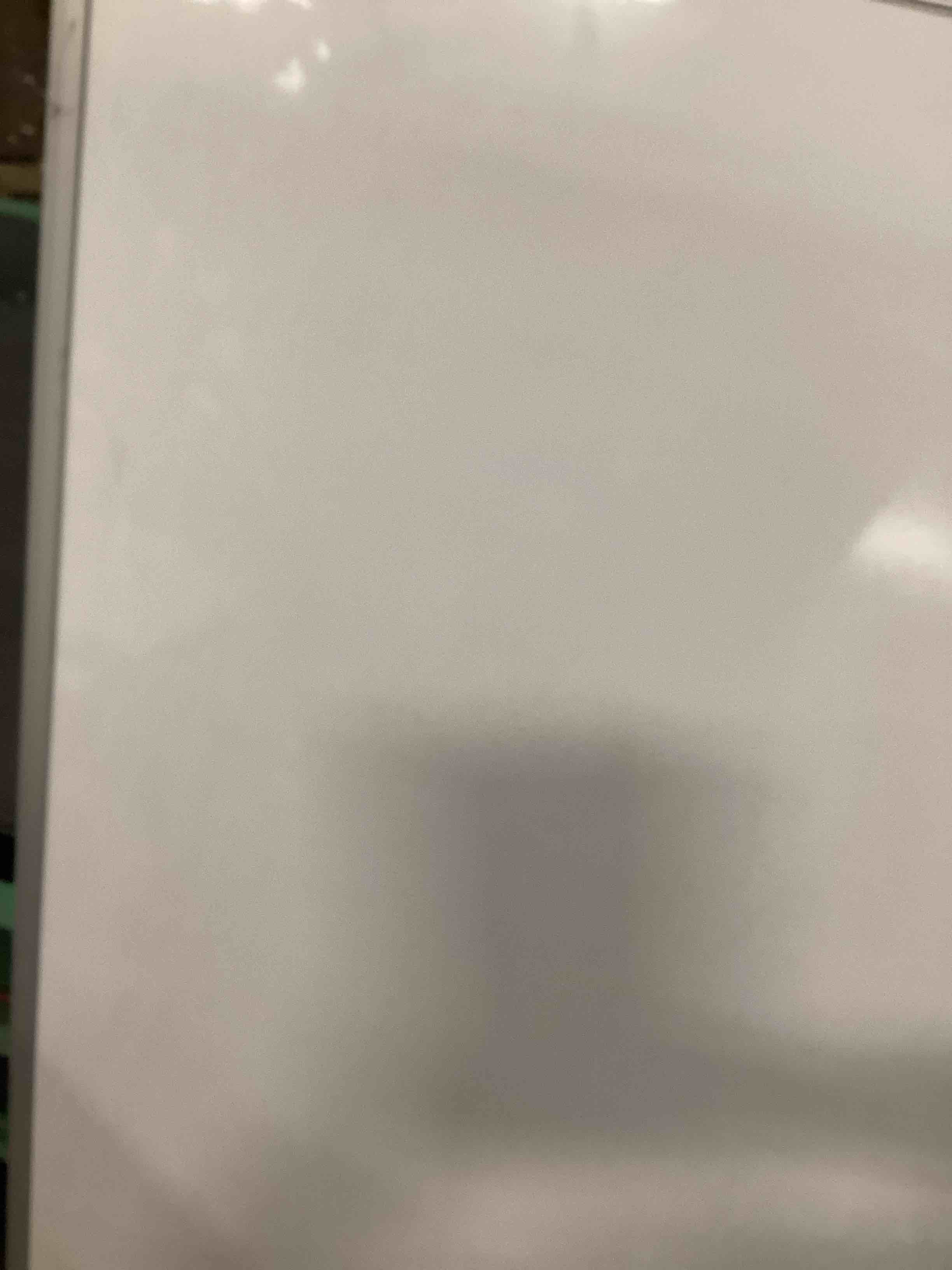 Condition photo showing As Is for VIZ-PRO Dry Erase Board/Magnetic Whiteboard, 72 x 40 Inches, Large Wall Mounted Board for School Office and Home 72"W x 40"H