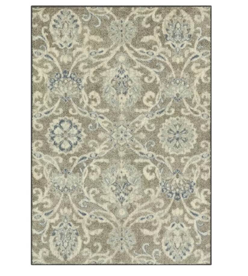 Sonoma Goods For Life® Washable Throw & Kitchen, Entry or Laundry Room Rug, Red Natural Floral