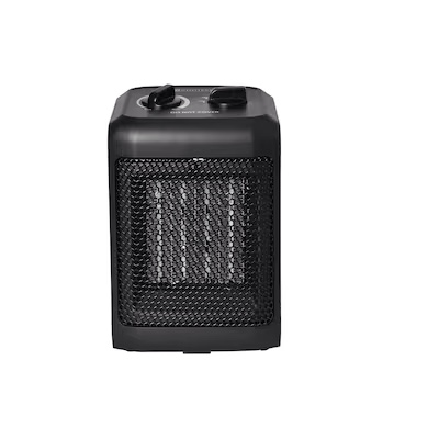 Utilitech 1500 -Watt Ceramic Compact personal Indoor Electric Space Heater with 