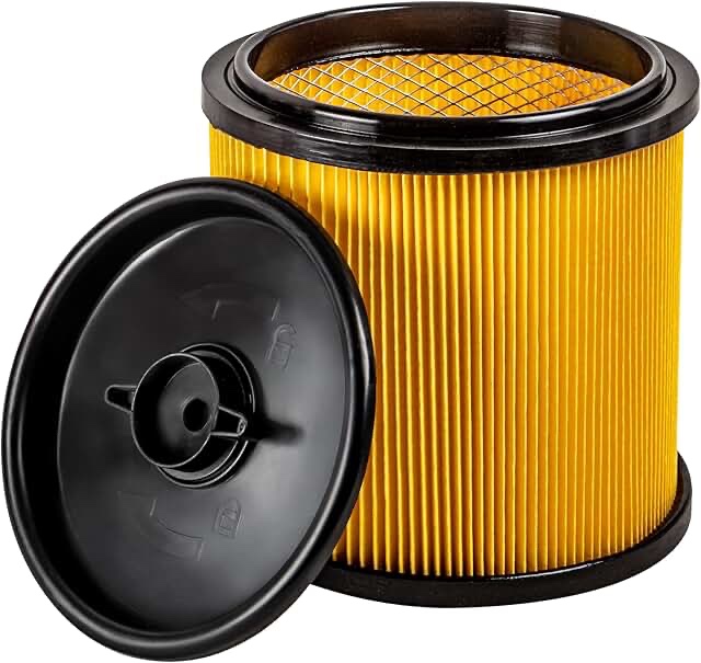 Vacmaster Standard Cartridge Filter and Retainer for Dry Pick-Up – VCFS