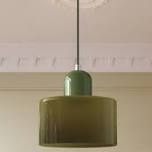 Mid Century Modern Glass Pendant Light
