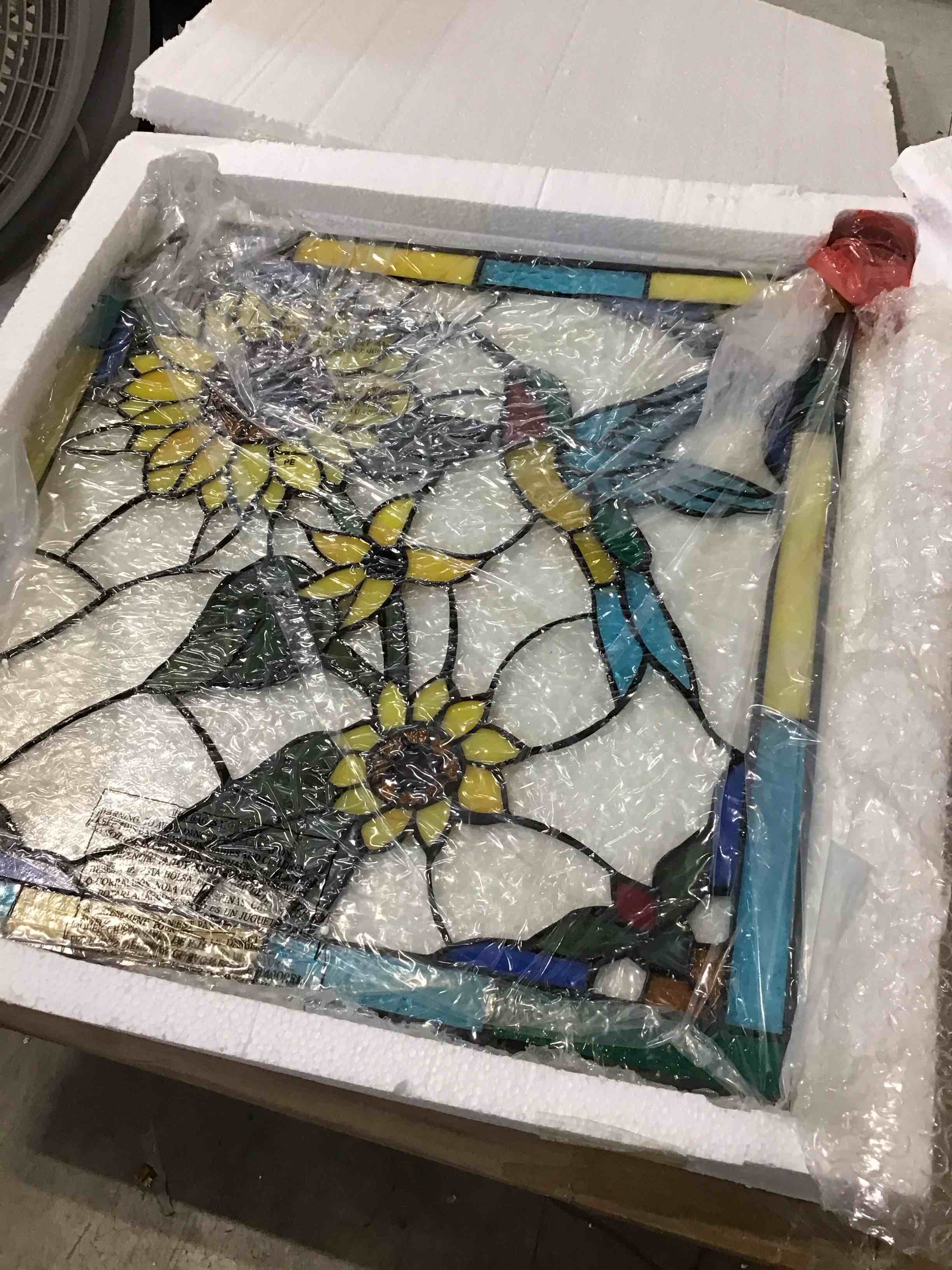 glass mural
