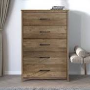 Neely Wide Accent Cabinet, Pale Oak