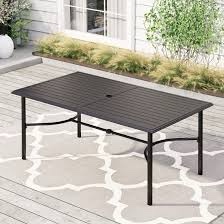  Rectangular Patio Dining Table