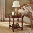 Ashes Glass End Table with Storage