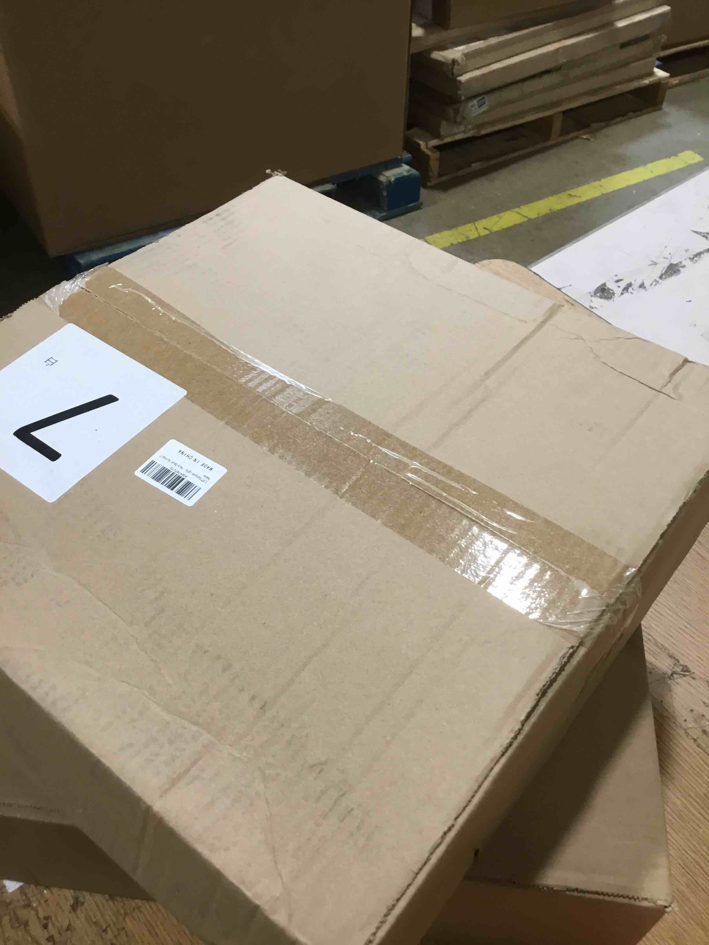 Condition photo showing Good Condition for 3.3FT Marquee Numbers, Black Light Up Numbers for 8th 18th Birthday Party Decorations with Assembling Tools, Large Foamboad Mosaic Balloon Frame for Anniversary Engagement Party Decor, Number 8 Black 8