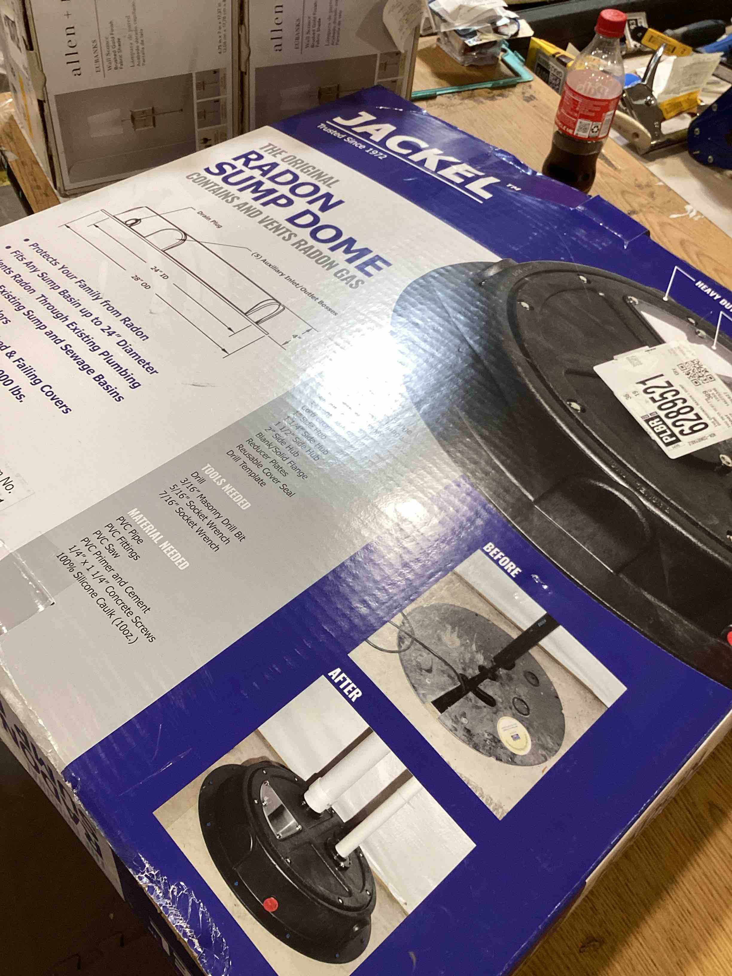 The Original Radon/Sump Dome (Model: SMR16101-CV)