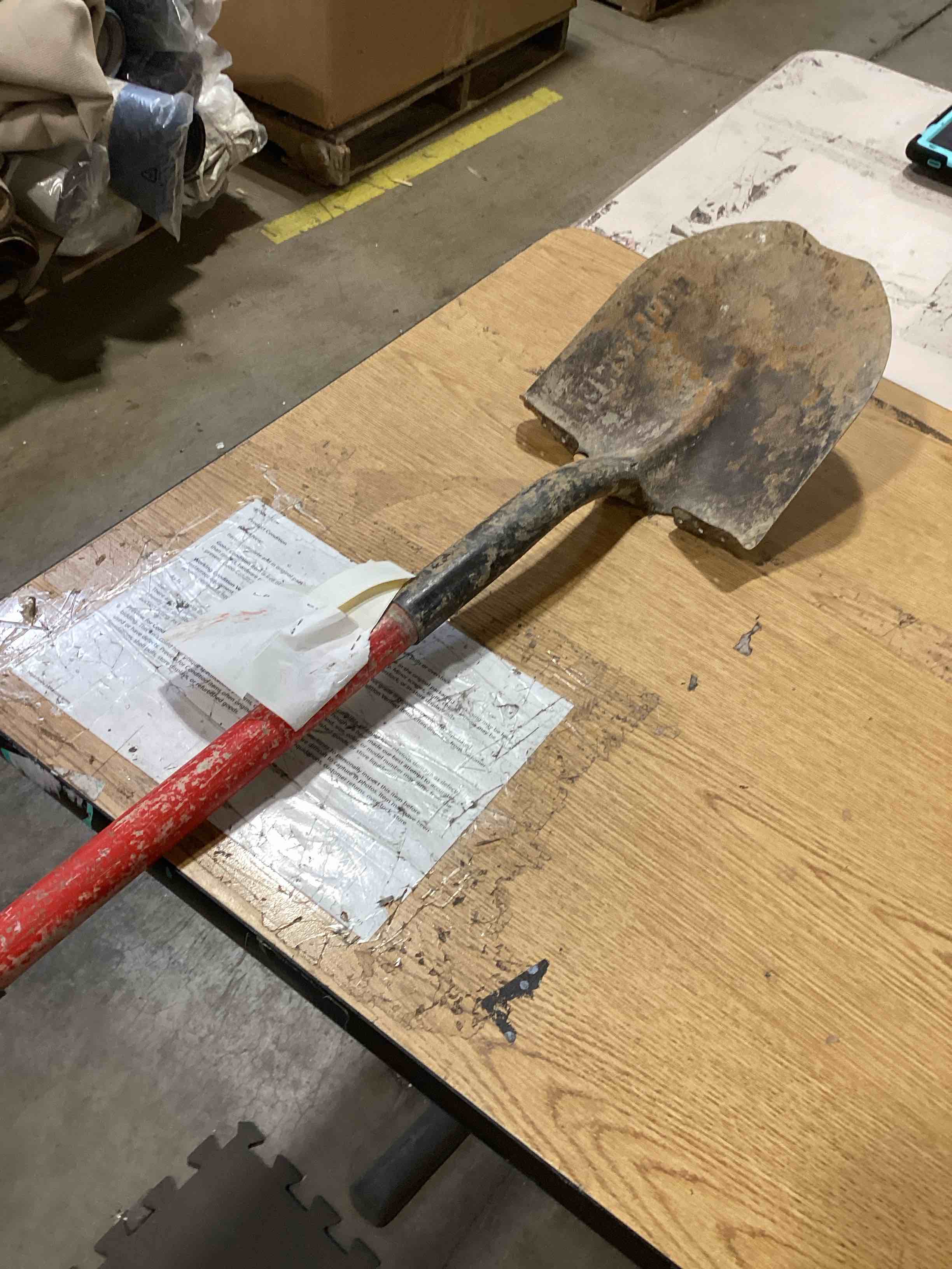 Craftsman 61.3 in. Steel Round Garden Shovel Fiberglass Handle