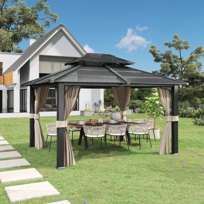 12x14 metal gazebo 