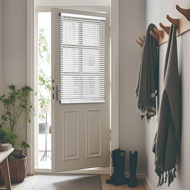 Magne Blind 1 Inch Magnetic Blind White Fits 25 In X 42 In 0924754 Cordless