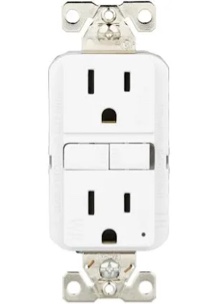 Slim Tamper Resistant GFCI Receptacle 