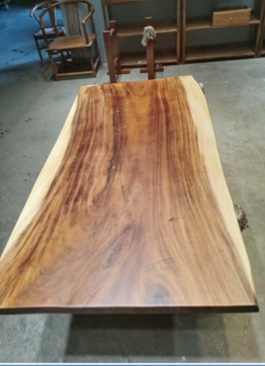 Walnut (INCOMPLETE) Dining Table, Live Edge Table Slab, Congo Walnut, Live Edge Dining Table,Wood Table
