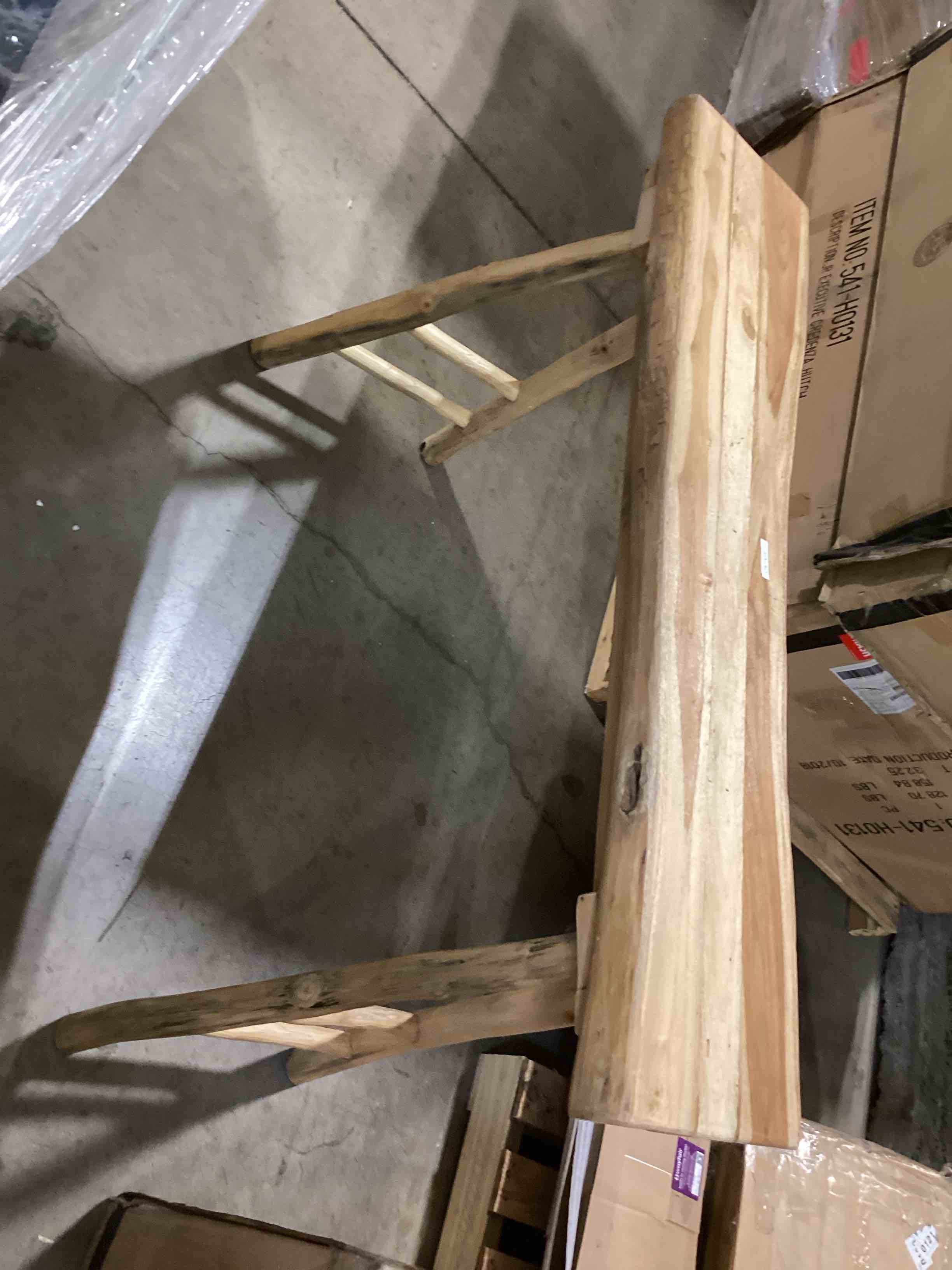 Lindon Console Table Nature Reclaimed Pine Wood