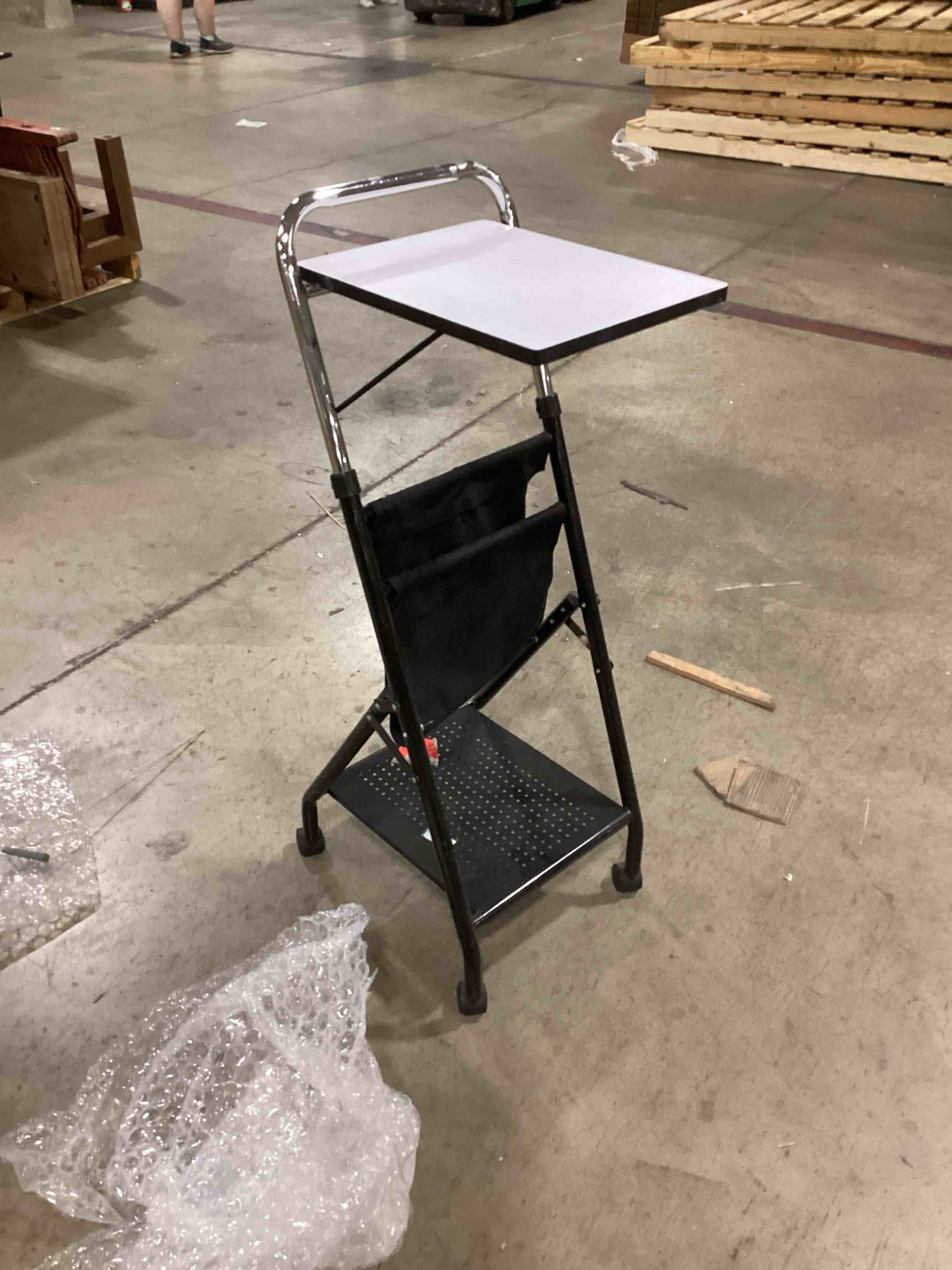 Black and White Cart