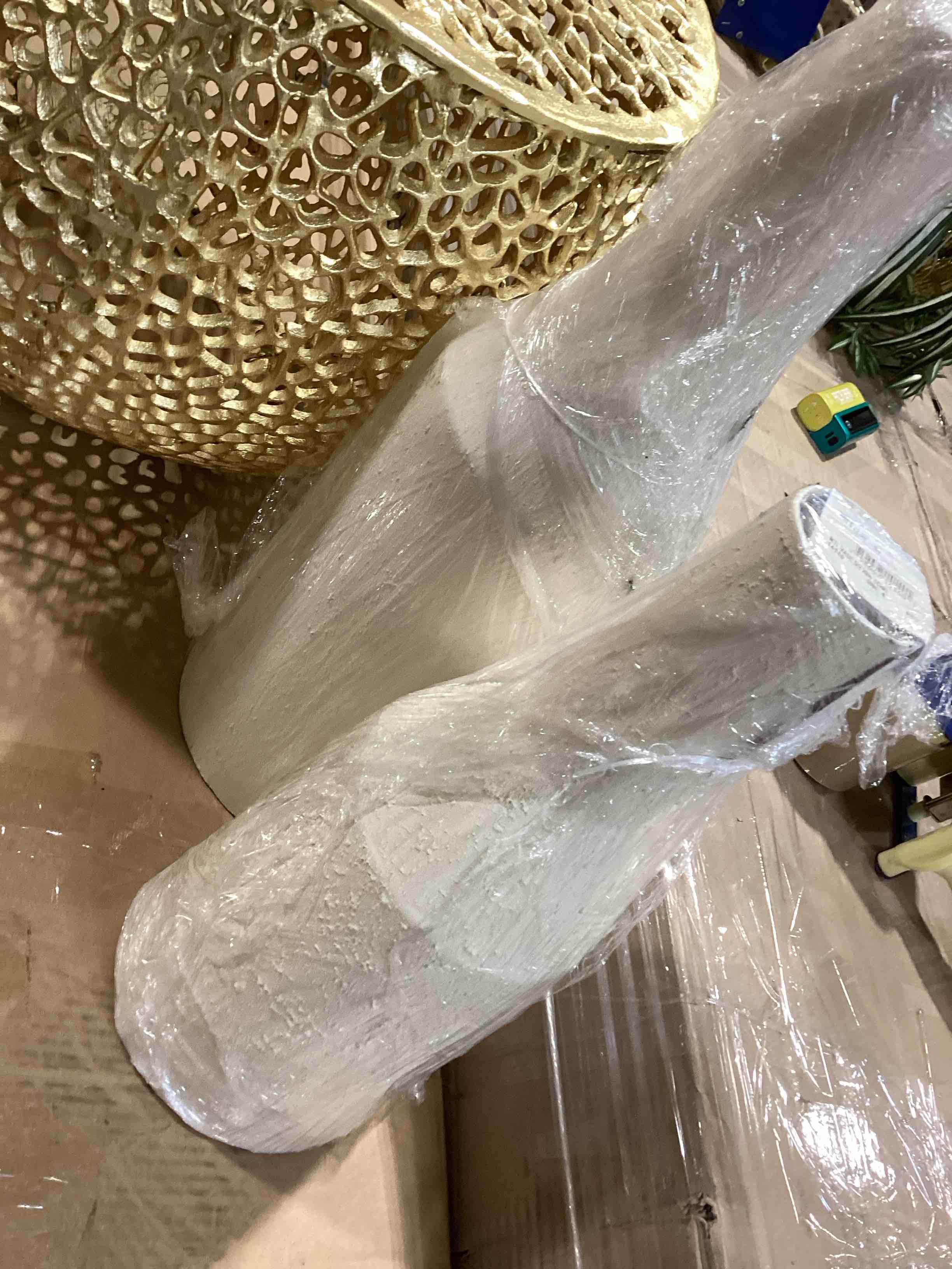 Metal Vase Set of 2